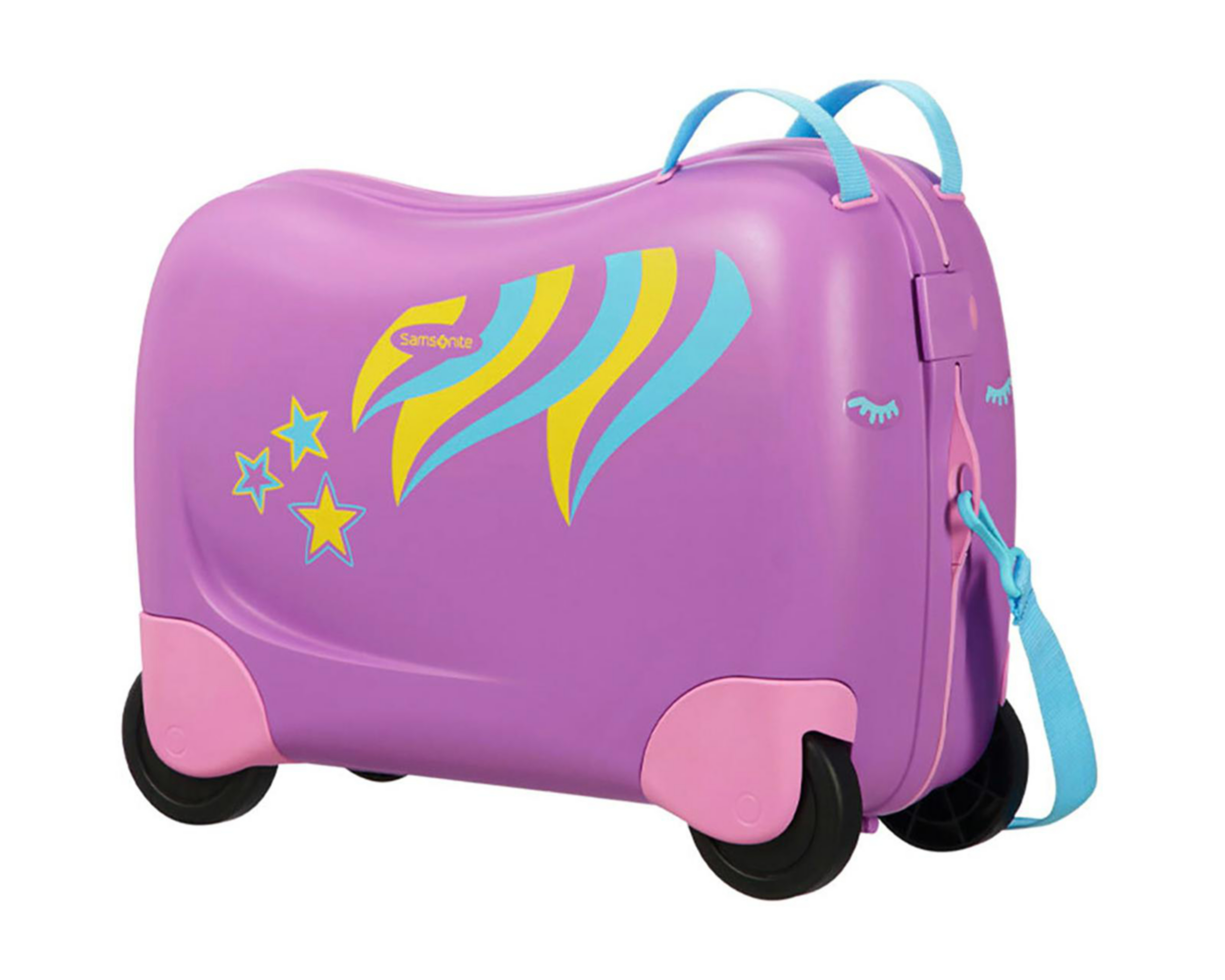 Foto 2 pulgar | Maleta con Ruedas Samsonite Pony Rider 20" Morada