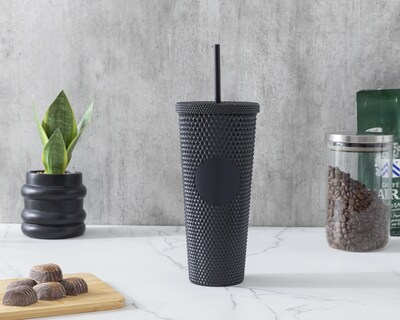 Foto 5 | Vaso con Popote de Plástico 700 ml