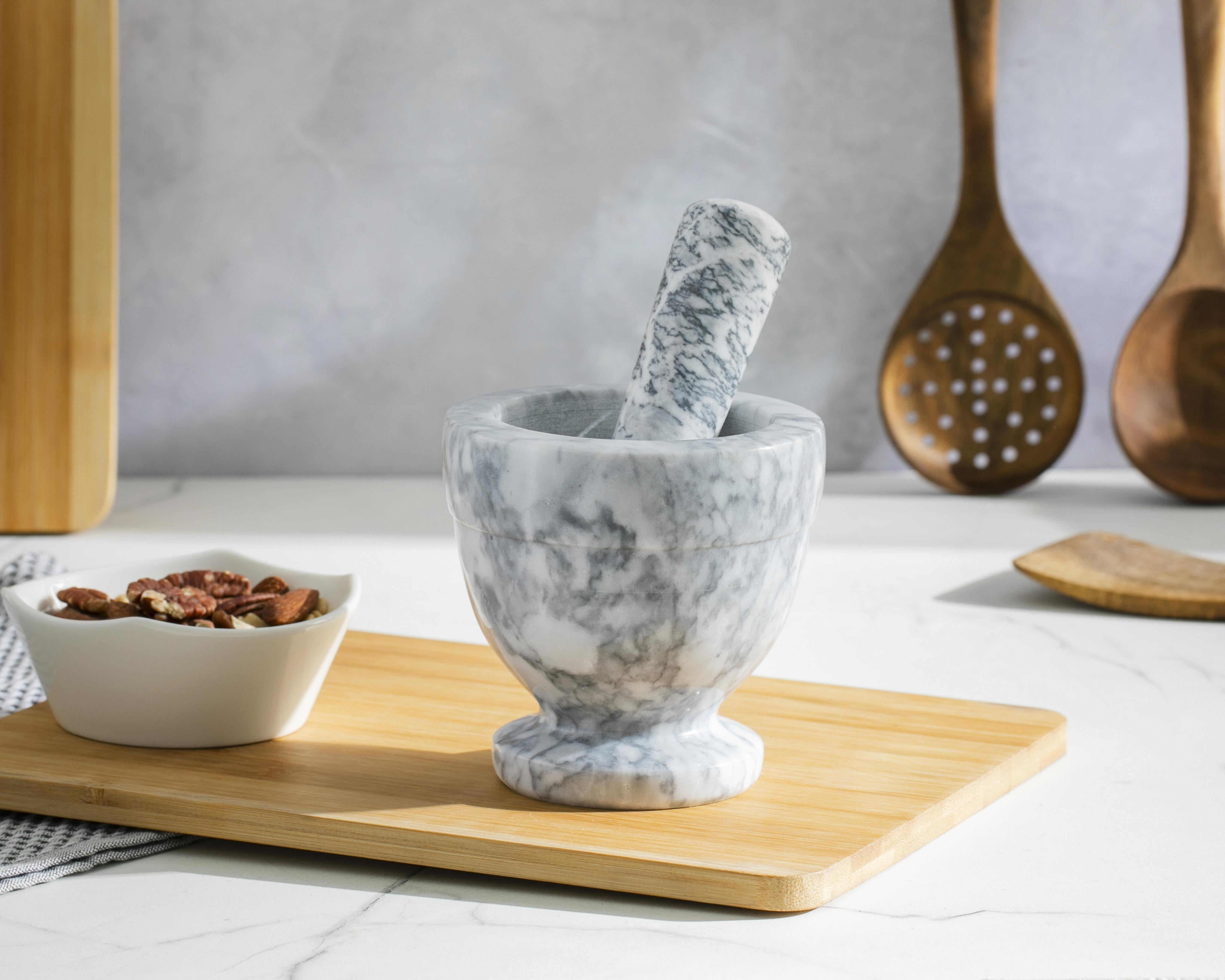 Foto 5 pulgar | Mortero de Mármol para Cocina Procook 10.5 cm