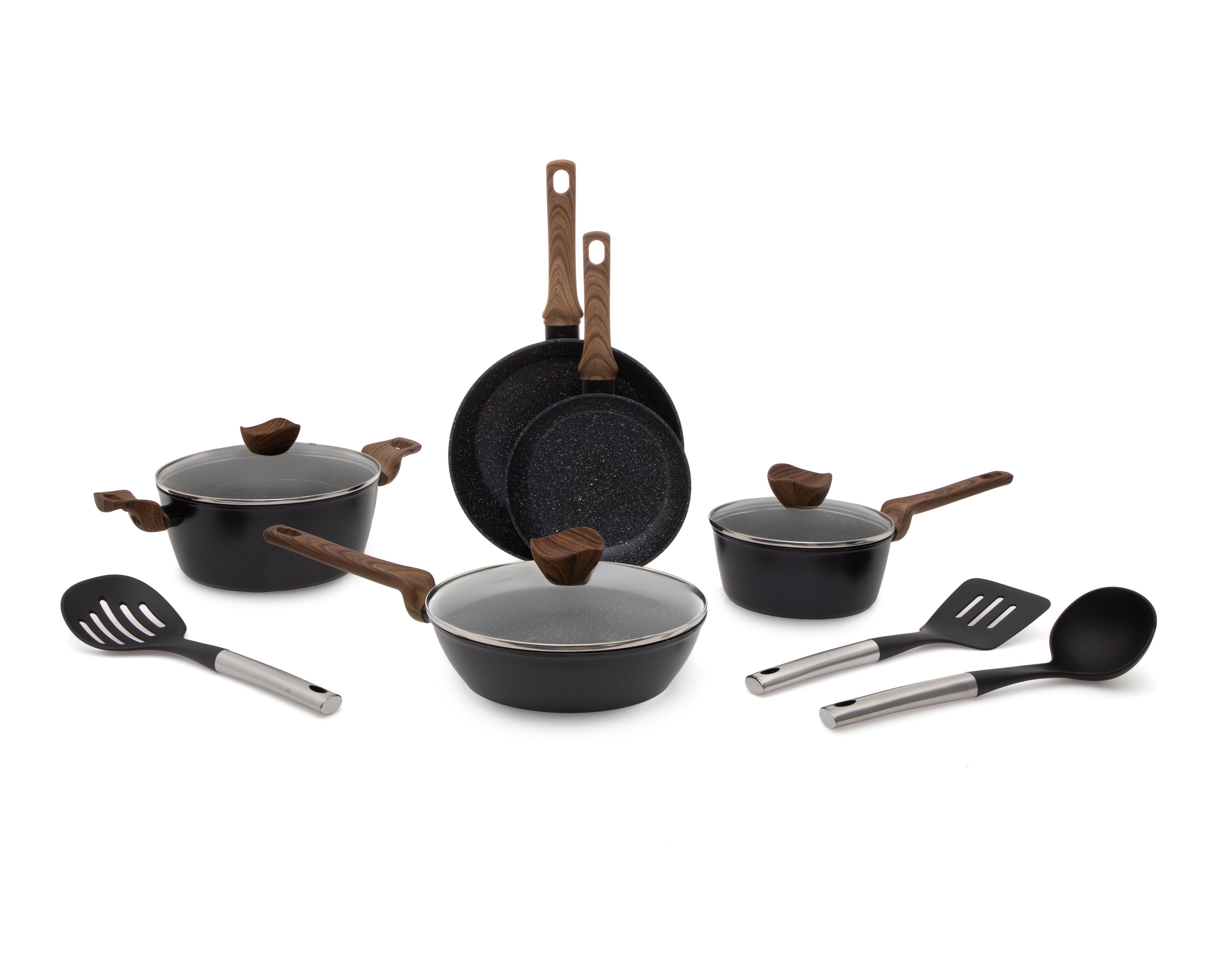 Batería de Cocina Record 11 Piezas de Aluminio