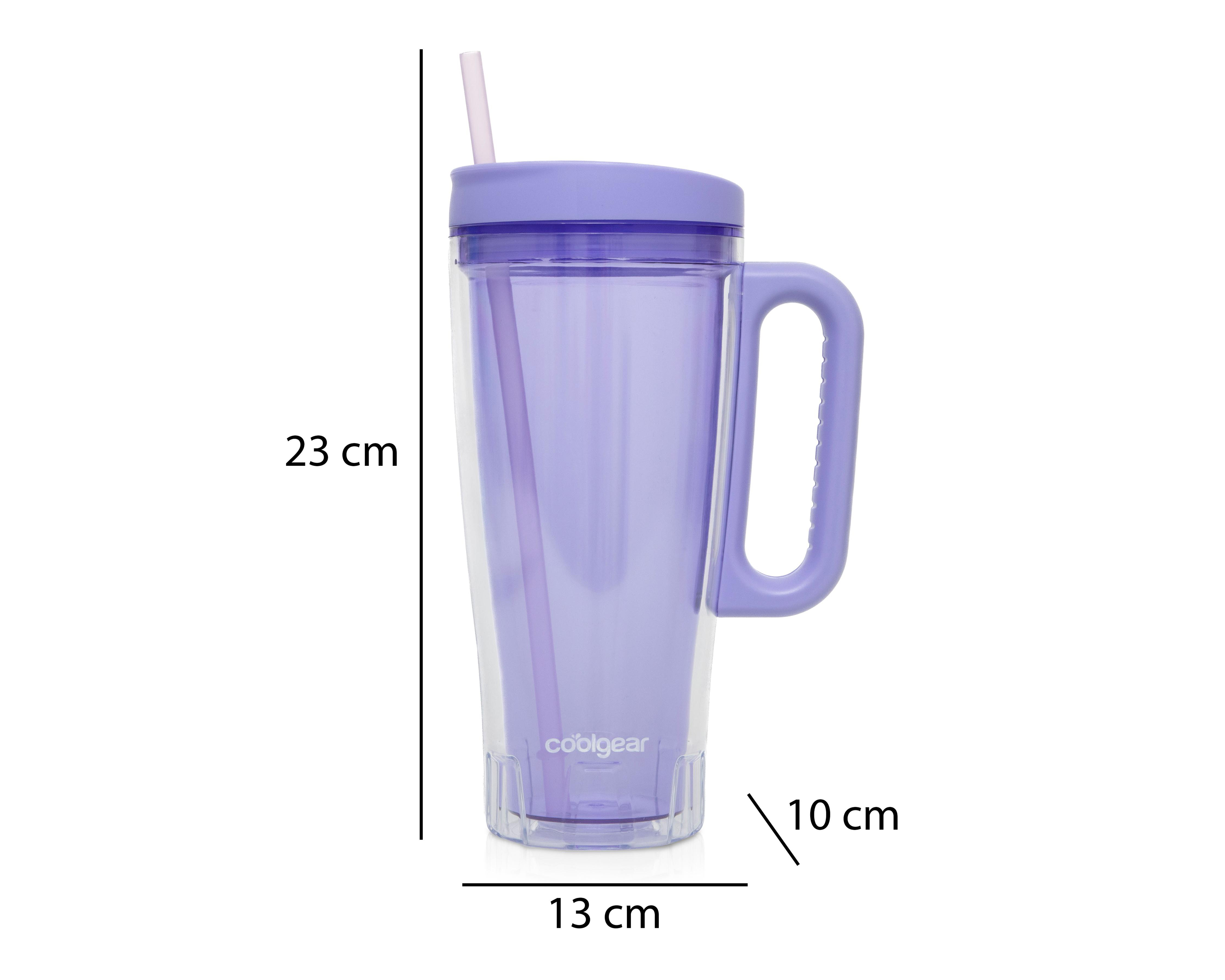 Foto 6 pulgar | Termo con Popote Cool Gear 750 ml