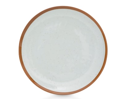 Foto 1 | Plato Plano Blanco 4 Piezas