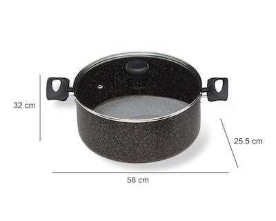 Foto 7 | Batería de Cocina T-Fal Vital Stone 16 Piezas Negro