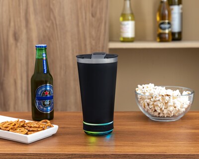 Foto 4 | Termo con bocina Bluetooth Congo 450 ml Negro