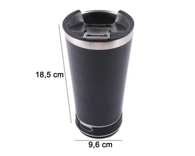 Foto 5 | Termo con bocina Bluetooth Congo 450 ml Negro