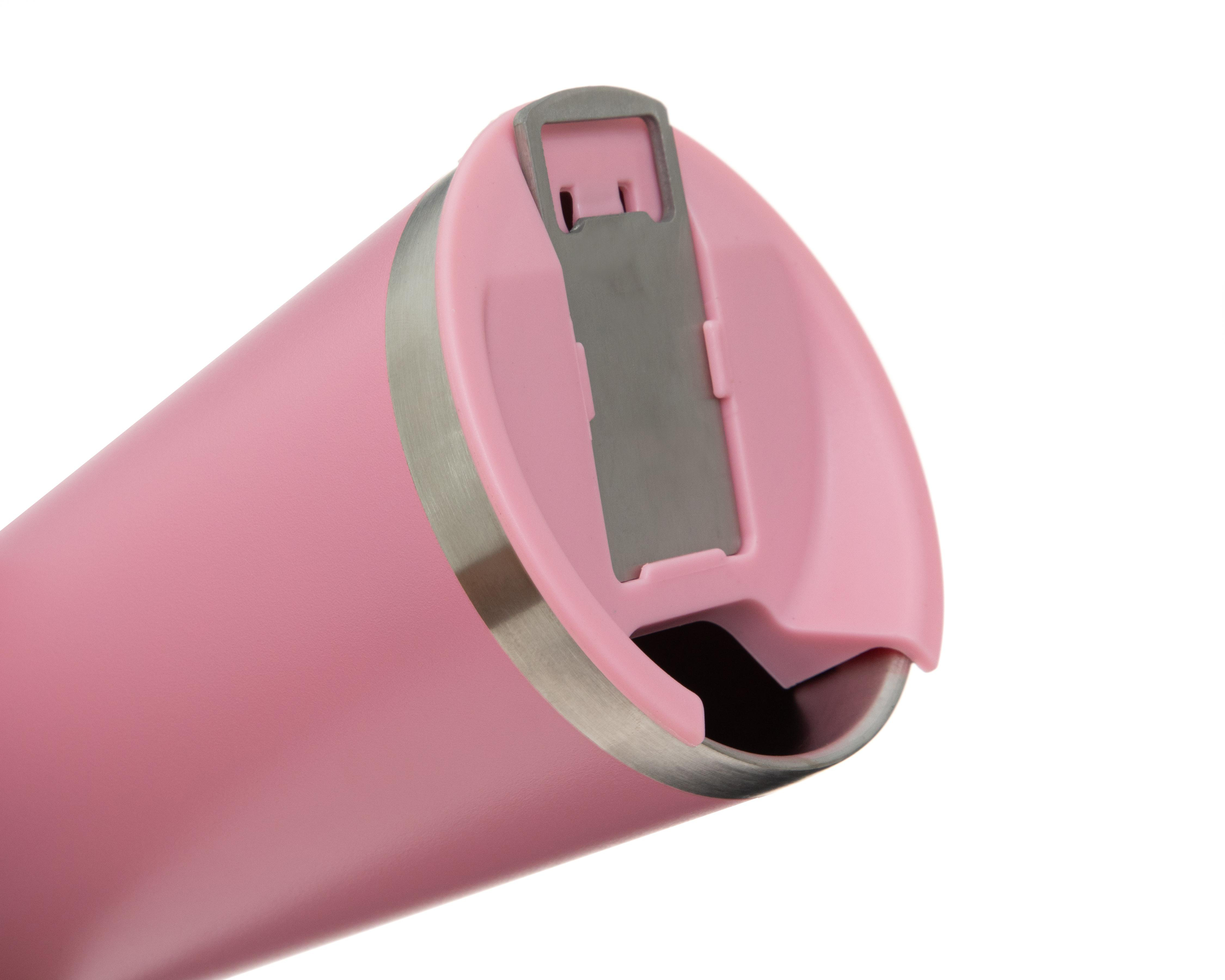 Foto 3 pulgar | Termo con bocina Bluetooth Congo 450 ml Rosa