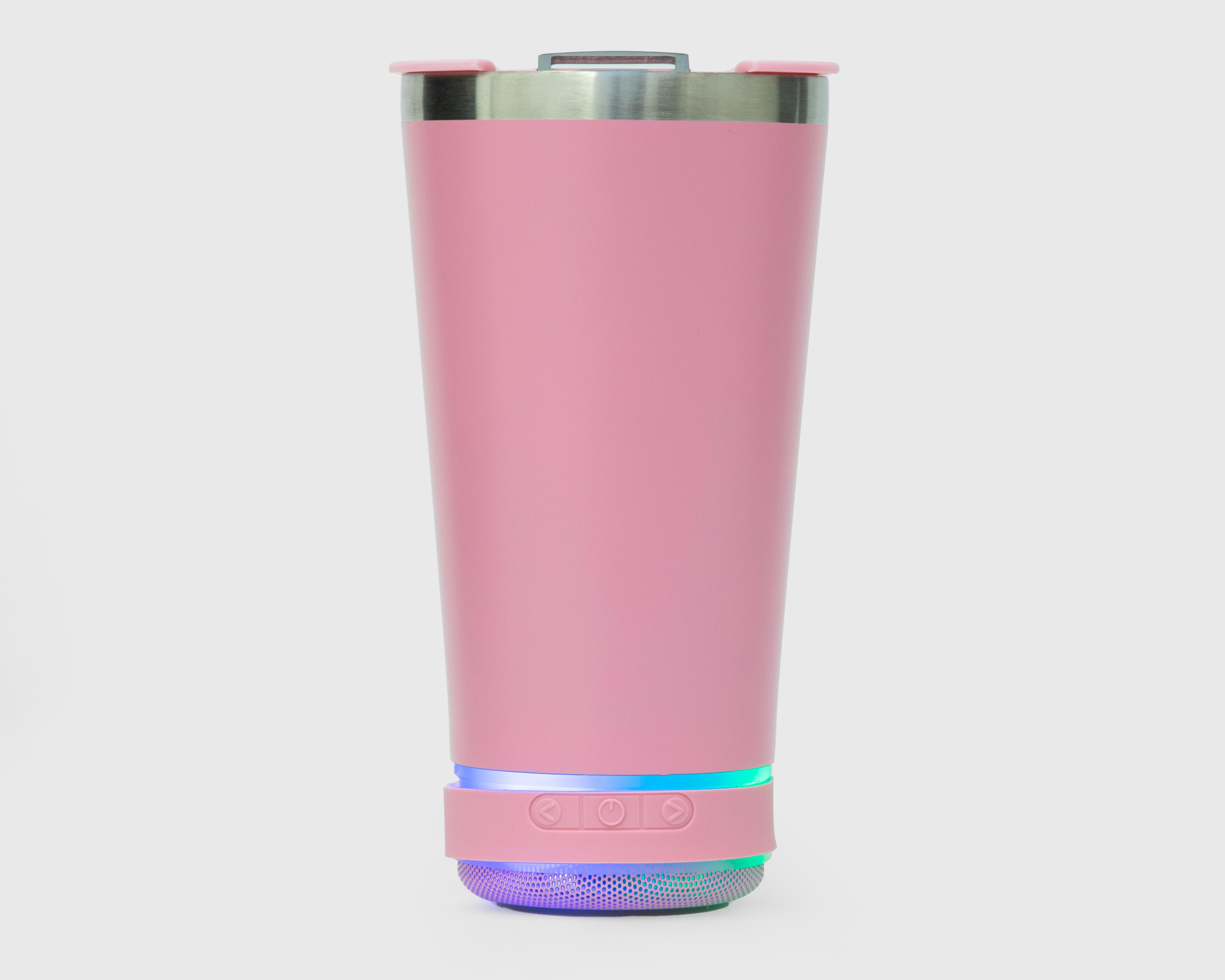 Foto 7 pulgar | Termo con bocina Bluetooth Congo 450 ml Rosa