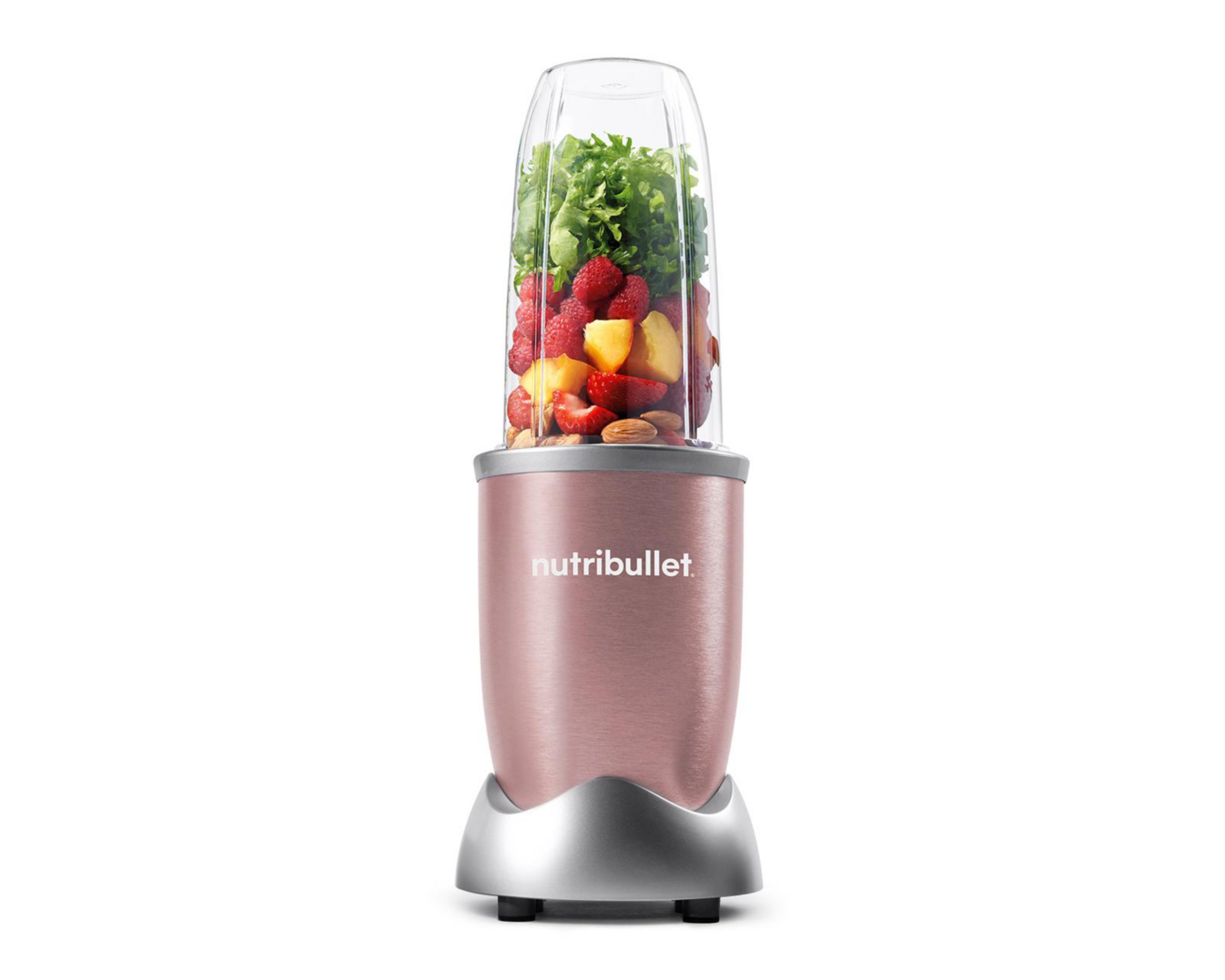 Foto 4 pulgar | Licuadora Nutribullet Rose Gold 3 Piezas