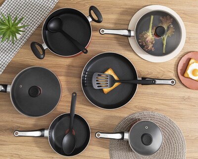 Foto 8 | Batería de Cocina T-Fal Character 12 Piezas Roja