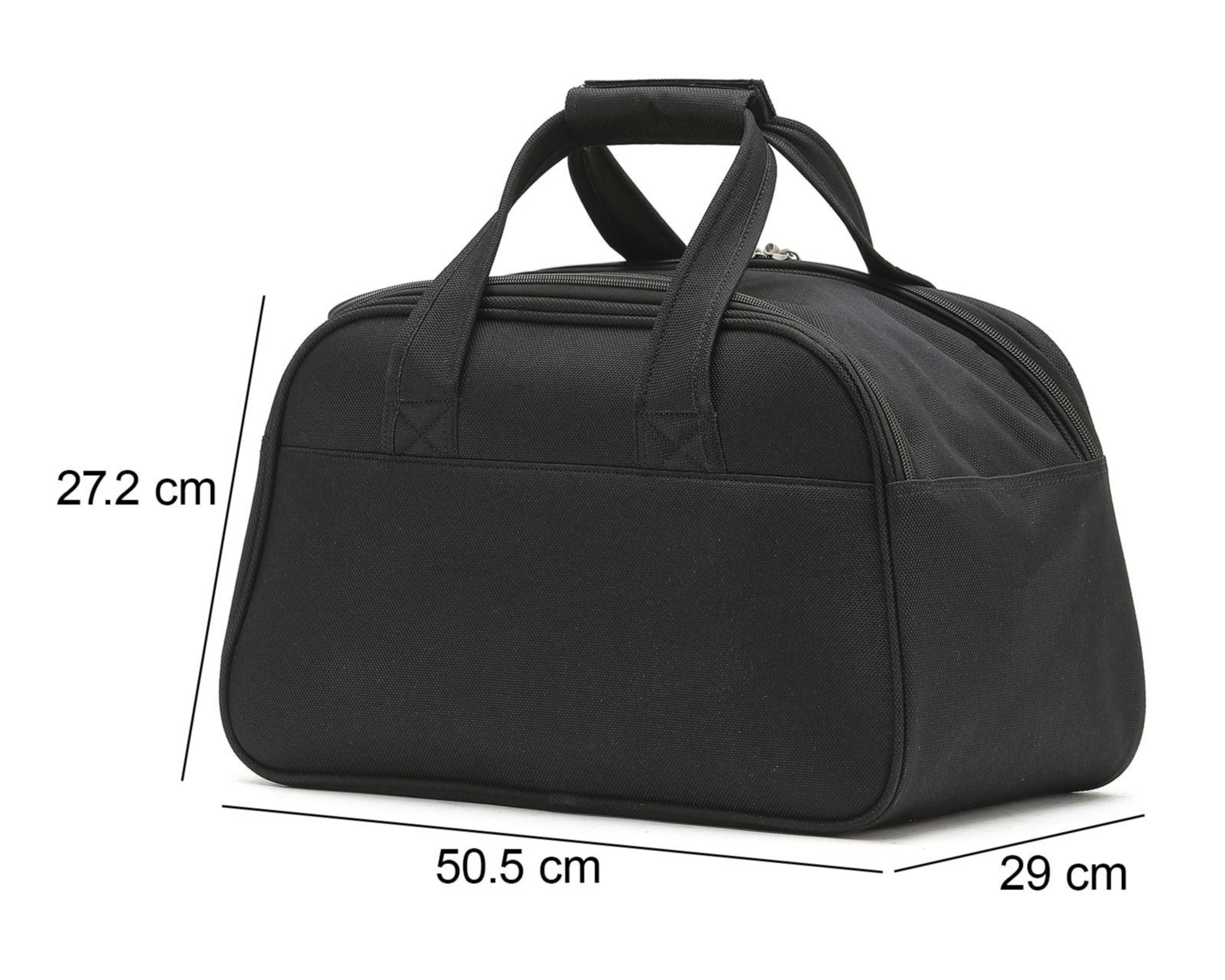 Foto 9 pulgar | Bolsa de Mano Startravel Monaco Negra