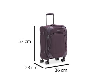 Foto 8 | Maleta con Ruedas Startravel Venecia 20 Pulgadas Morada