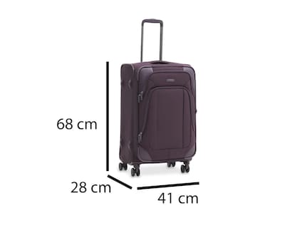 Foto 8 | Maleta con Ruedas Startravel Venecia 24 Morada