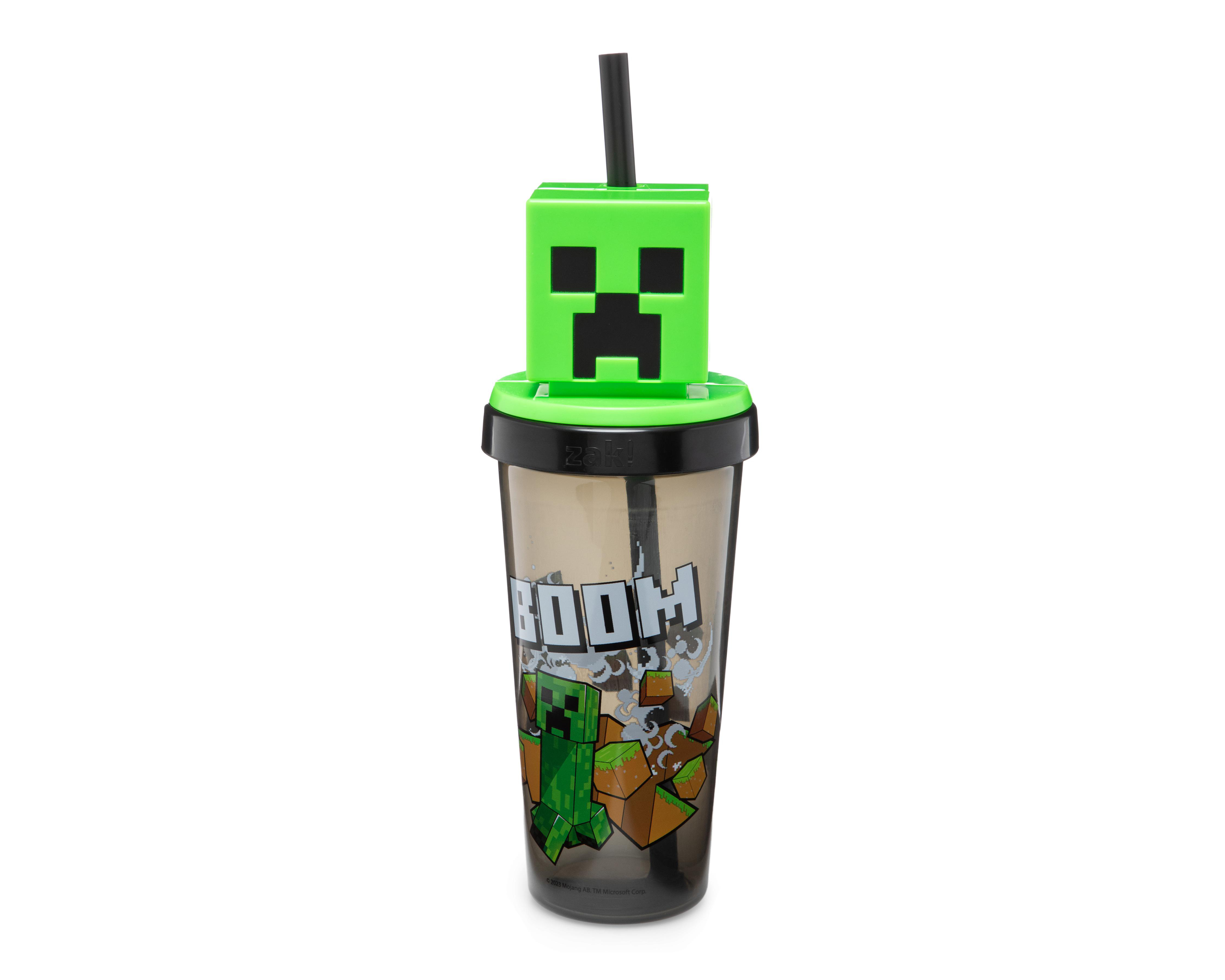 Foto 2 pulgar | Vaso Fun Kids Minecraft 532 ml