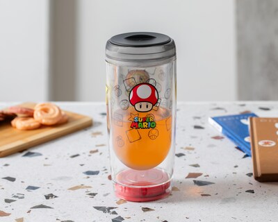 Foto 5 | Vaso Nintendo con Tapa 625 ml