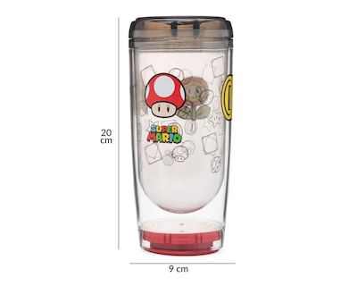 Foto 6 | Vaso Nintendo con Tapa 625 ml