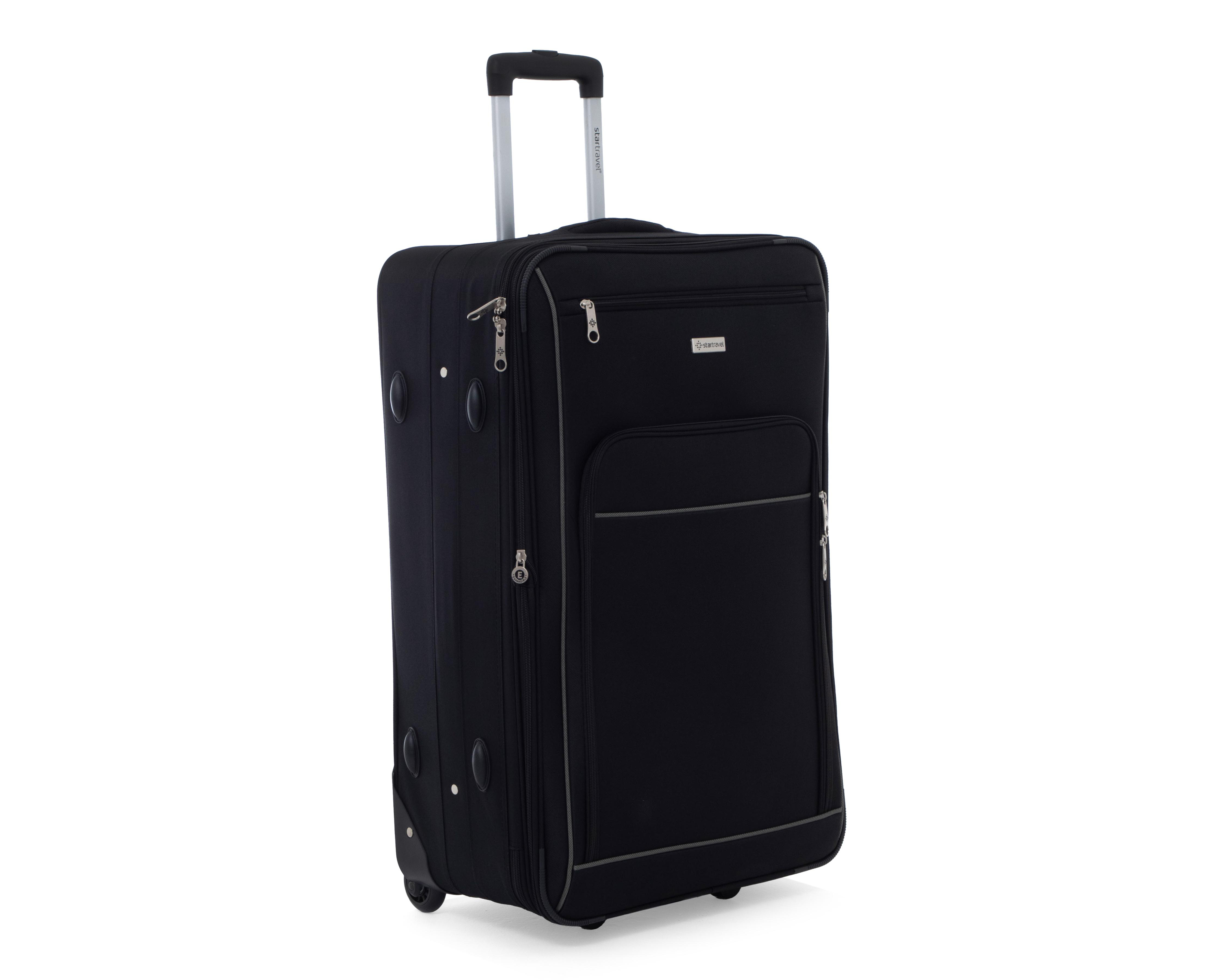 Maleta Vertical Startravel Moscú 28 Pulgadas Negra $1,049