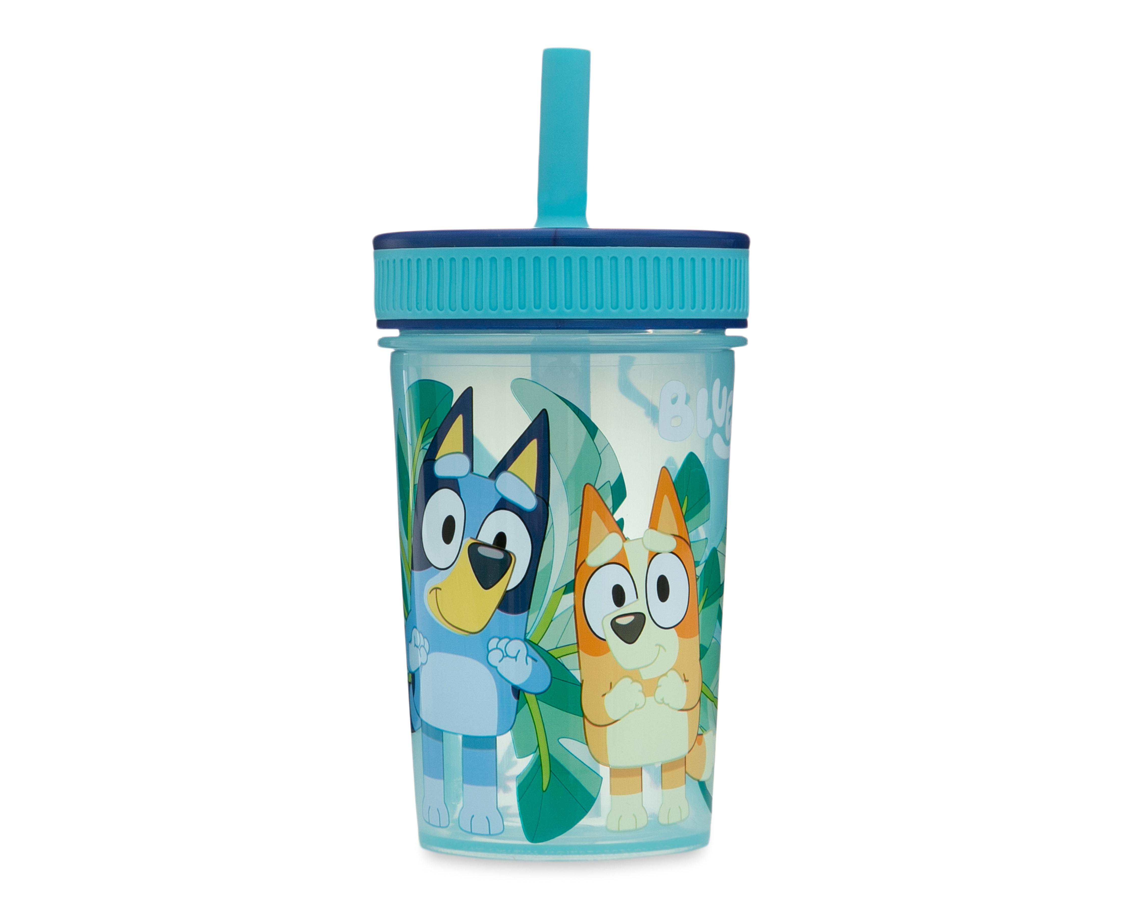 Botella con Popote Bluey 465 ml $129