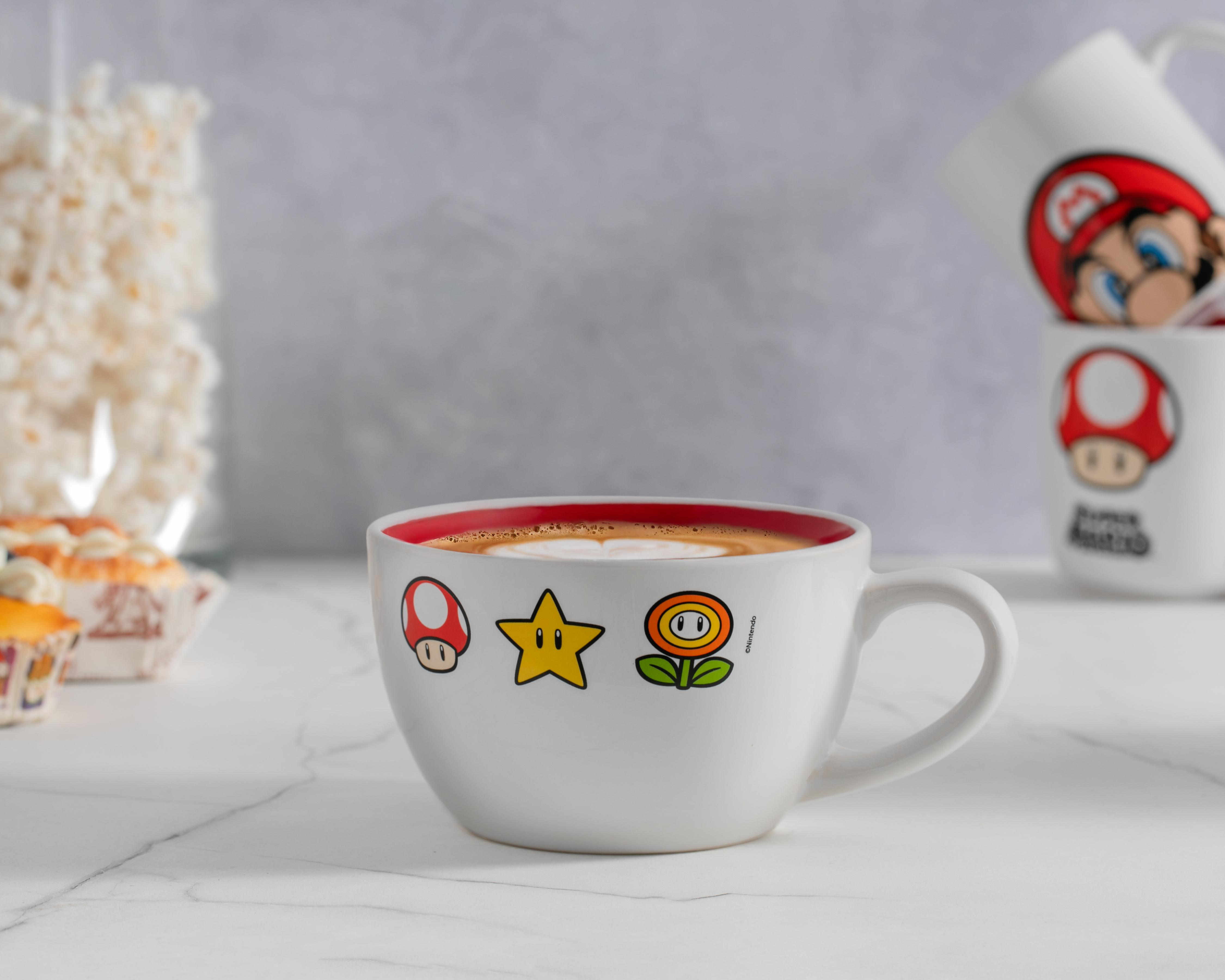 Foto 6 pulgar | Taza de Cerámica Nintendo 760 ml