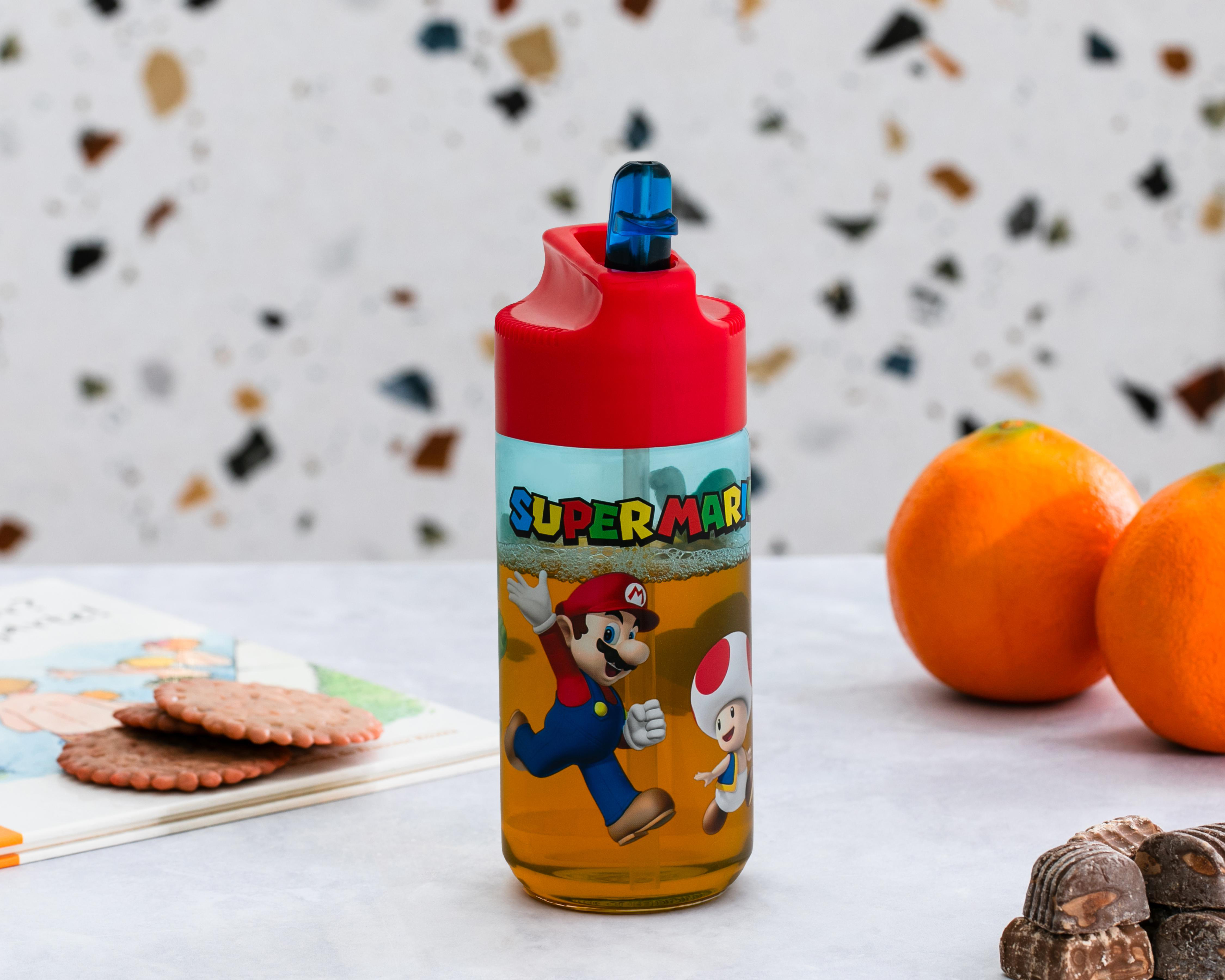 Foto 6 pulgar | Botella para Agua Nintendo Super Mario Bros 430 ml