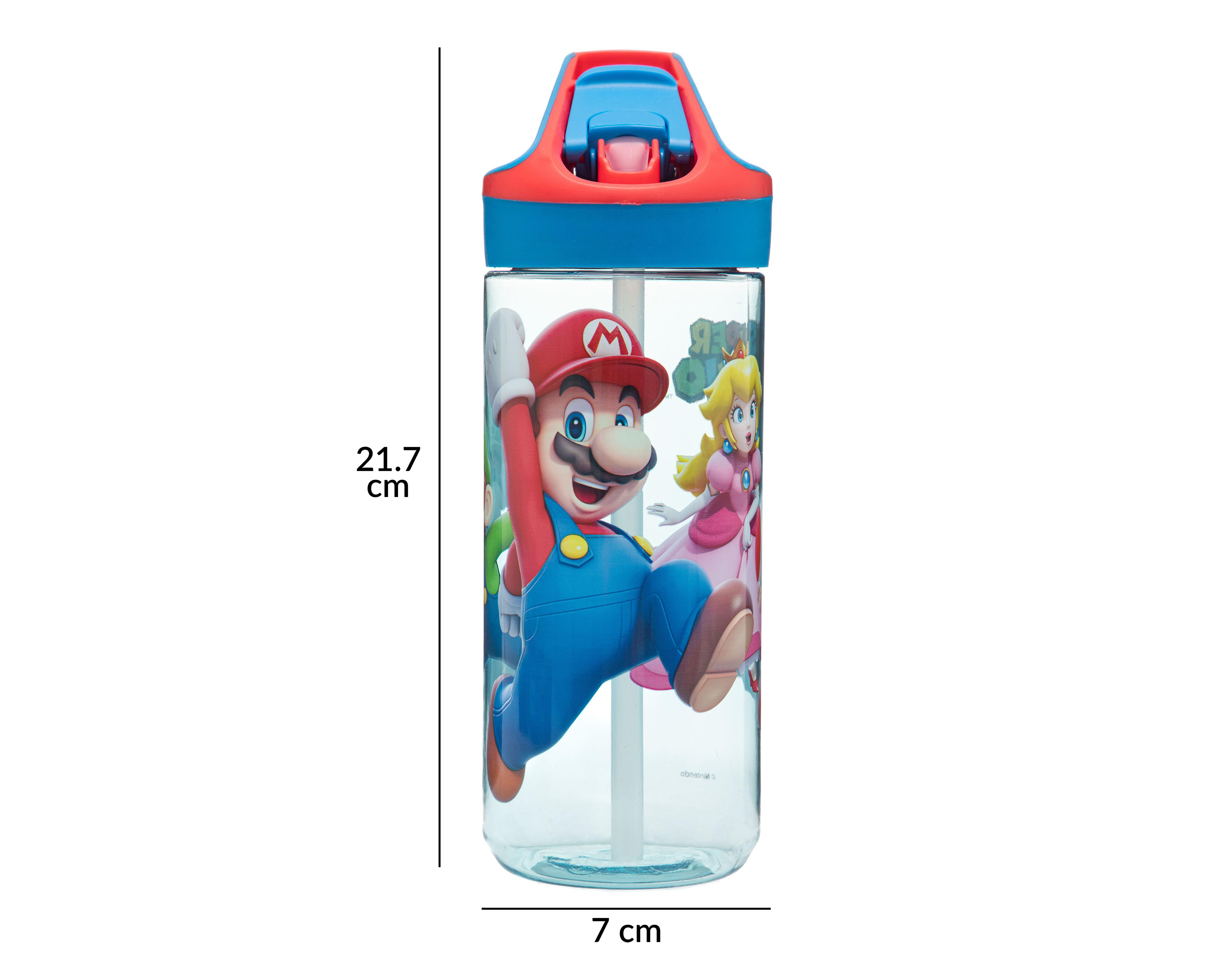 Foto 7 pulgar | Botella para Agua Nintendo Super Mario Bros 620 ml