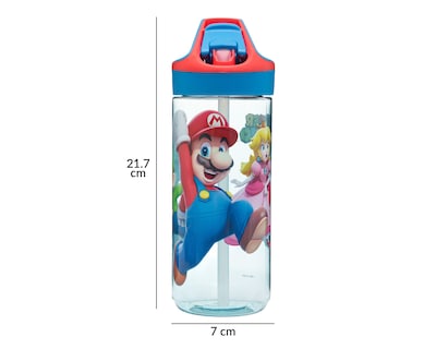 Foto 6 | Botella para Agua Nintendo Super Mario Bros 620 ml