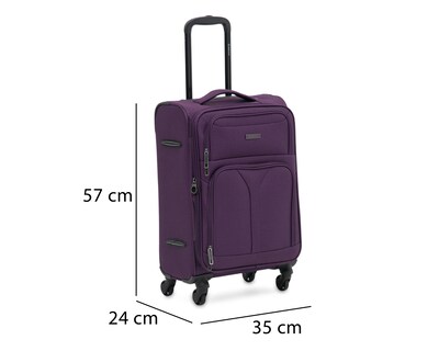 Foto 7 | Maleta Vertical Startravel Pekin 20 Pulgadas Morada