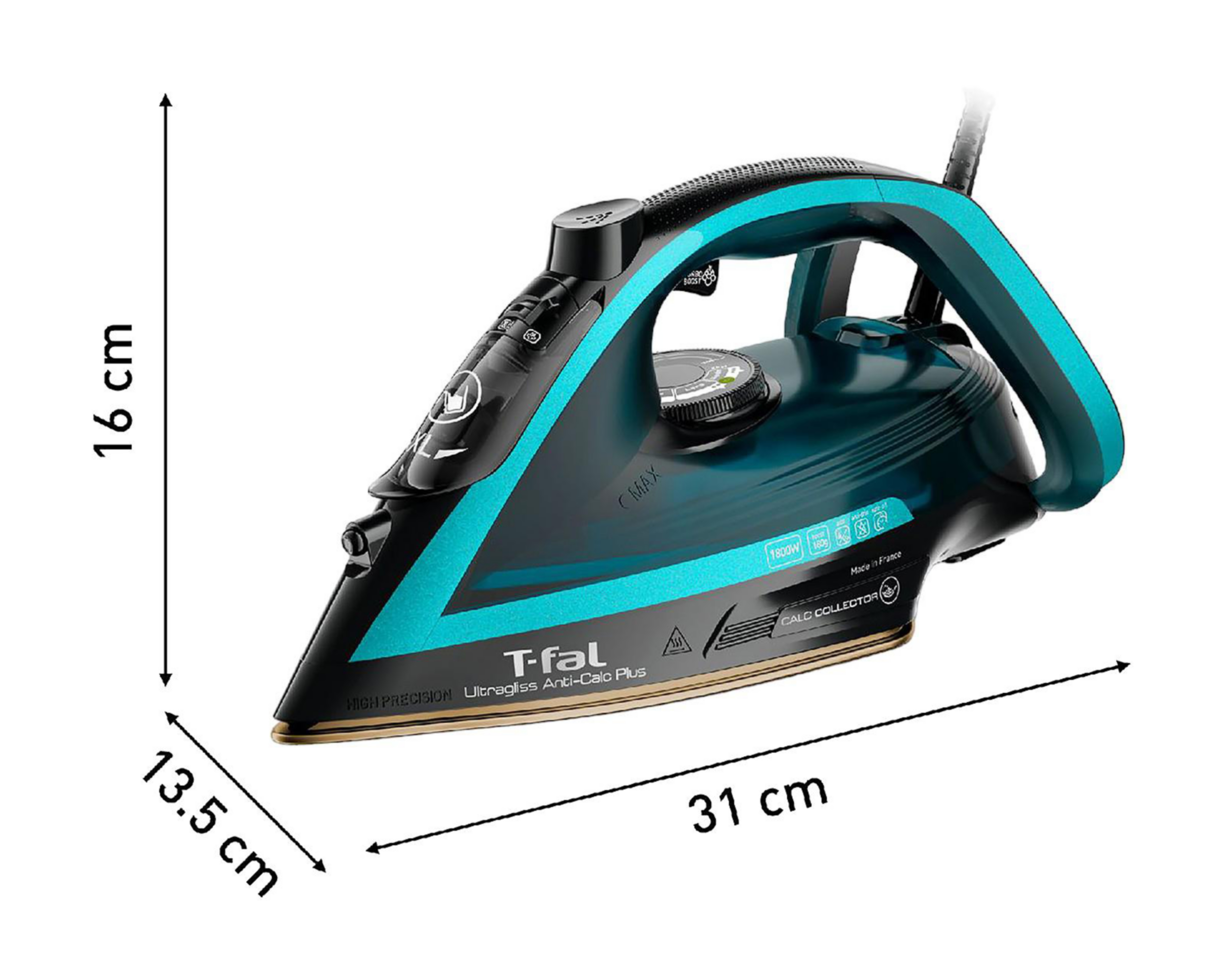 Foto 8 pulgar | Plancha T-Fal Durilium FV6858X0