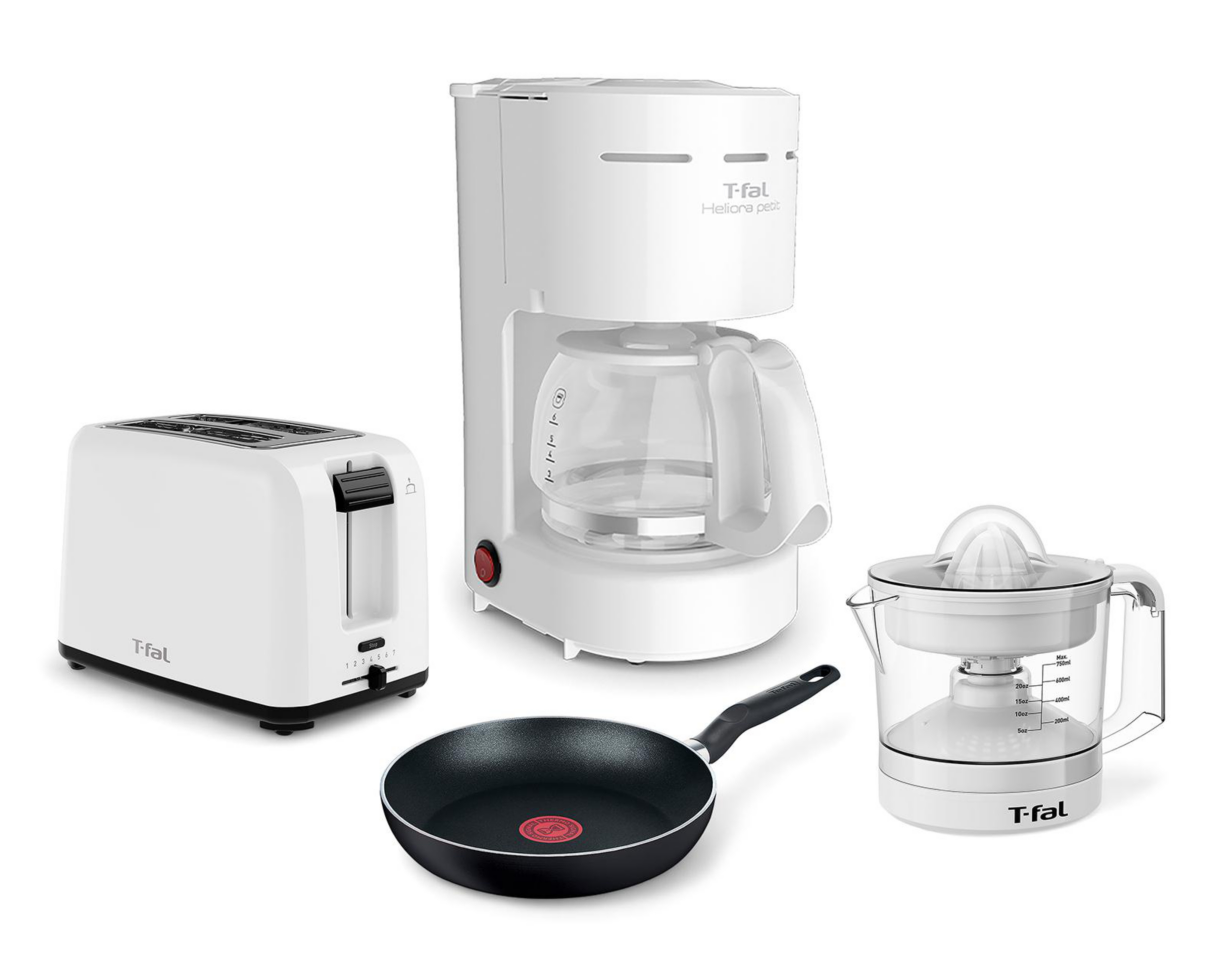 Foto 1 | Combo Cocina T-Fal TT1CM32MAMX VITAL 4 Piezas