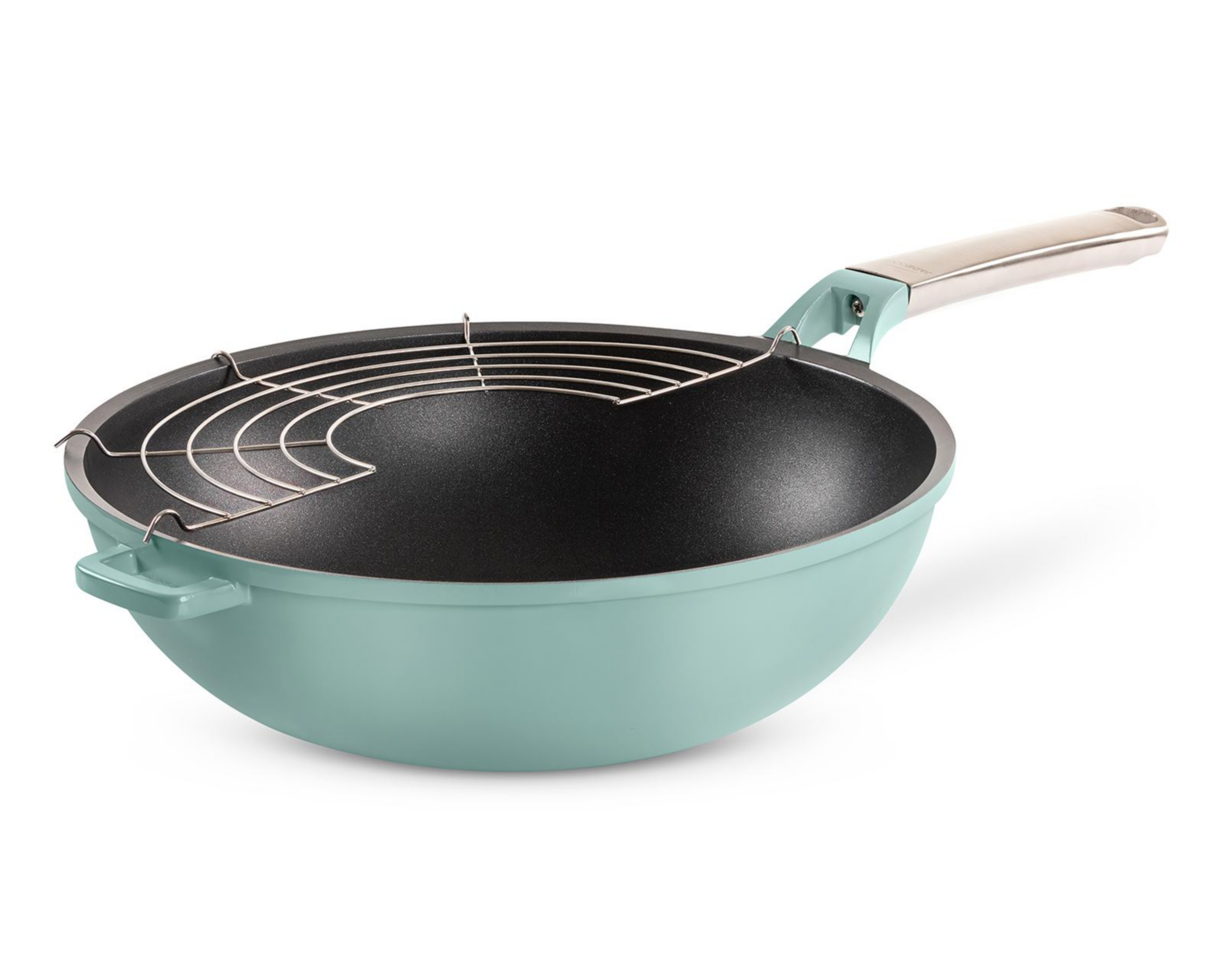 Sartén Wok Jade Cook Pro Series de Aluminio con Tapa 30 cm