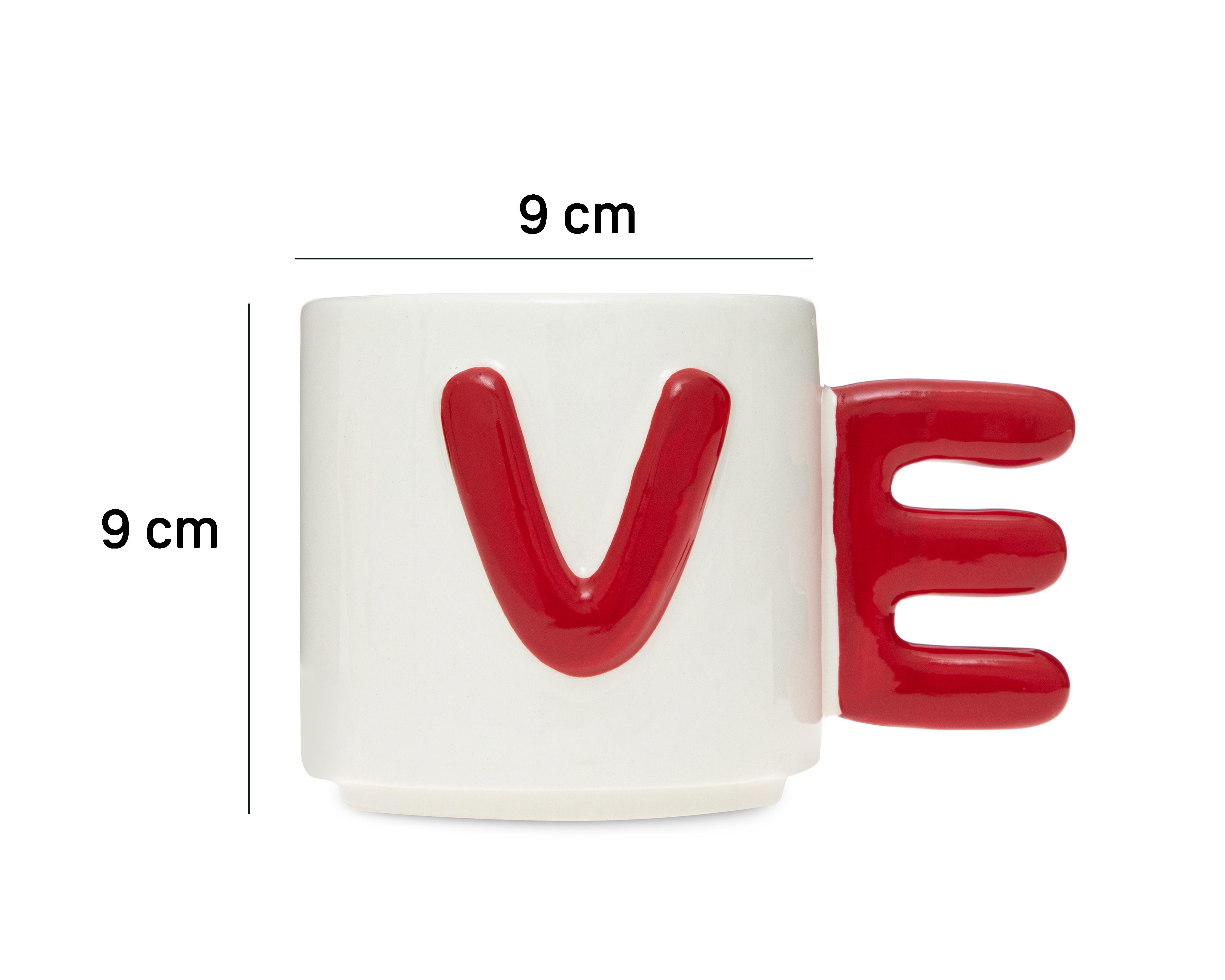 Foto 7 pulgar | Taza de Cerámica Starhaus 360 ml 2 Piezas