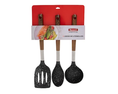 Foto 5 | Juego de Utensilios de Cocina Record 3 Piezas