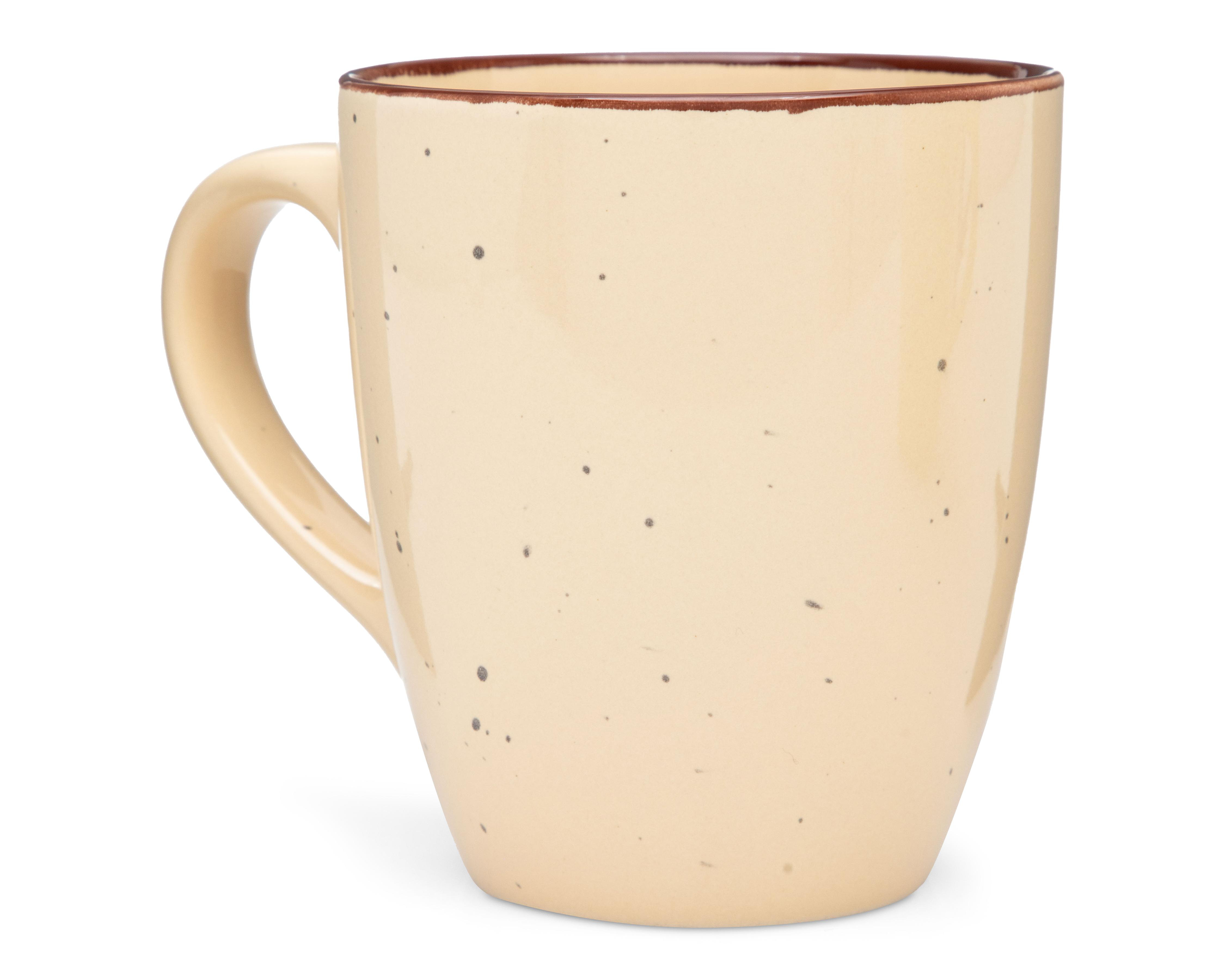 Foto 3 pulgar | Taza de Cerámica Starhaus 458 ml 4 Piezas