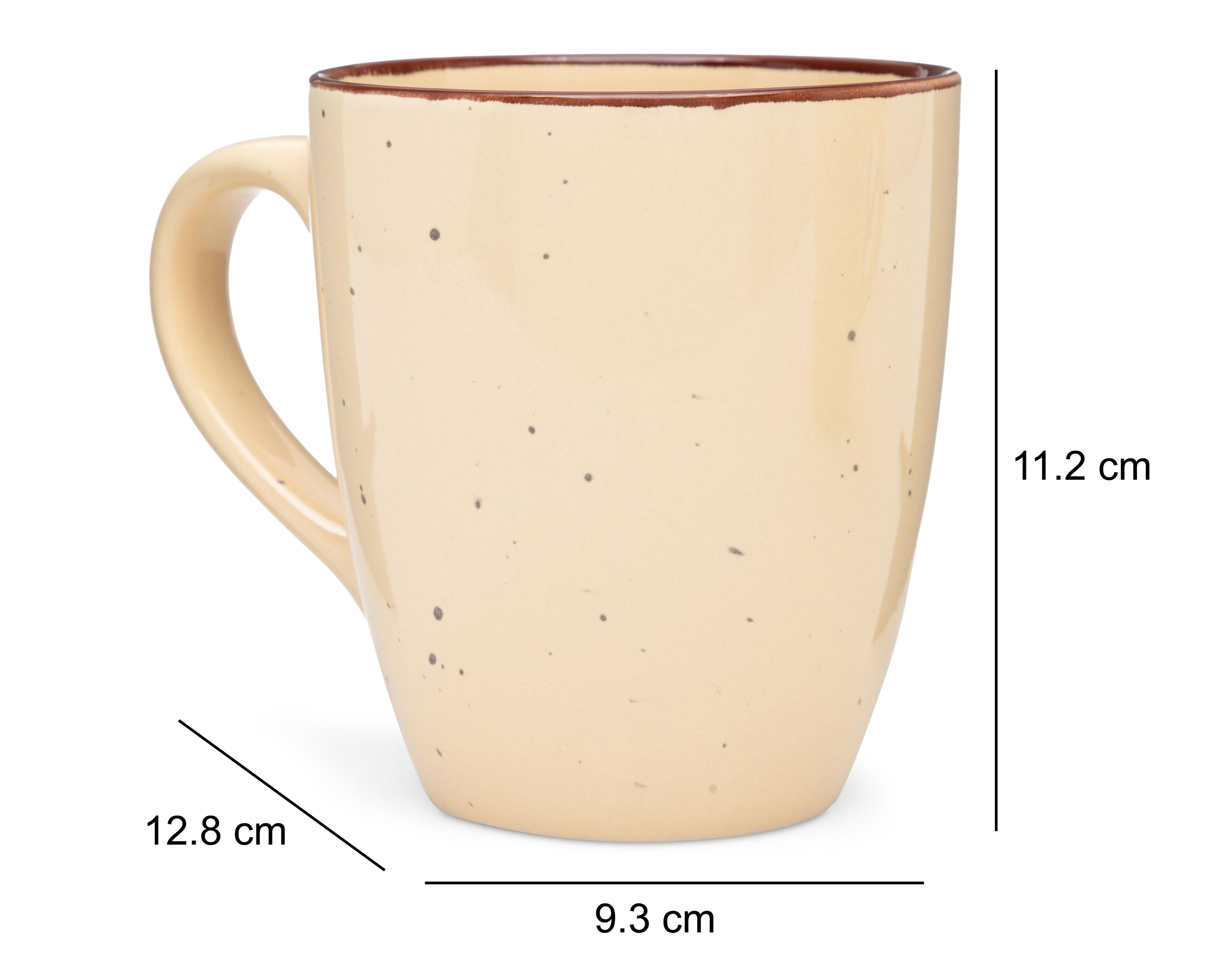 Foto 5 | Taza de Cerámica Starhaus 458 ml 4 Piezas