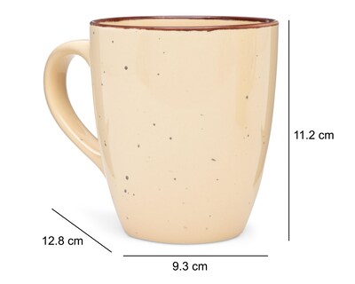 Foto 5 | Taza de Cerámica Starhaus 458 ml 4 Piezas