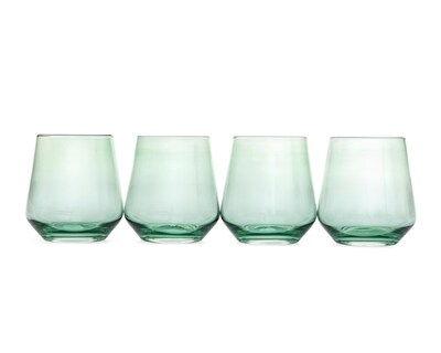 Foto 1 | Vaso de Vidrio Starhaus 550 ml 4 Piezas