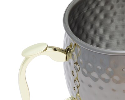 Foto 4 | Taza de Acero Inoxidable Starhaus 2 Piezas