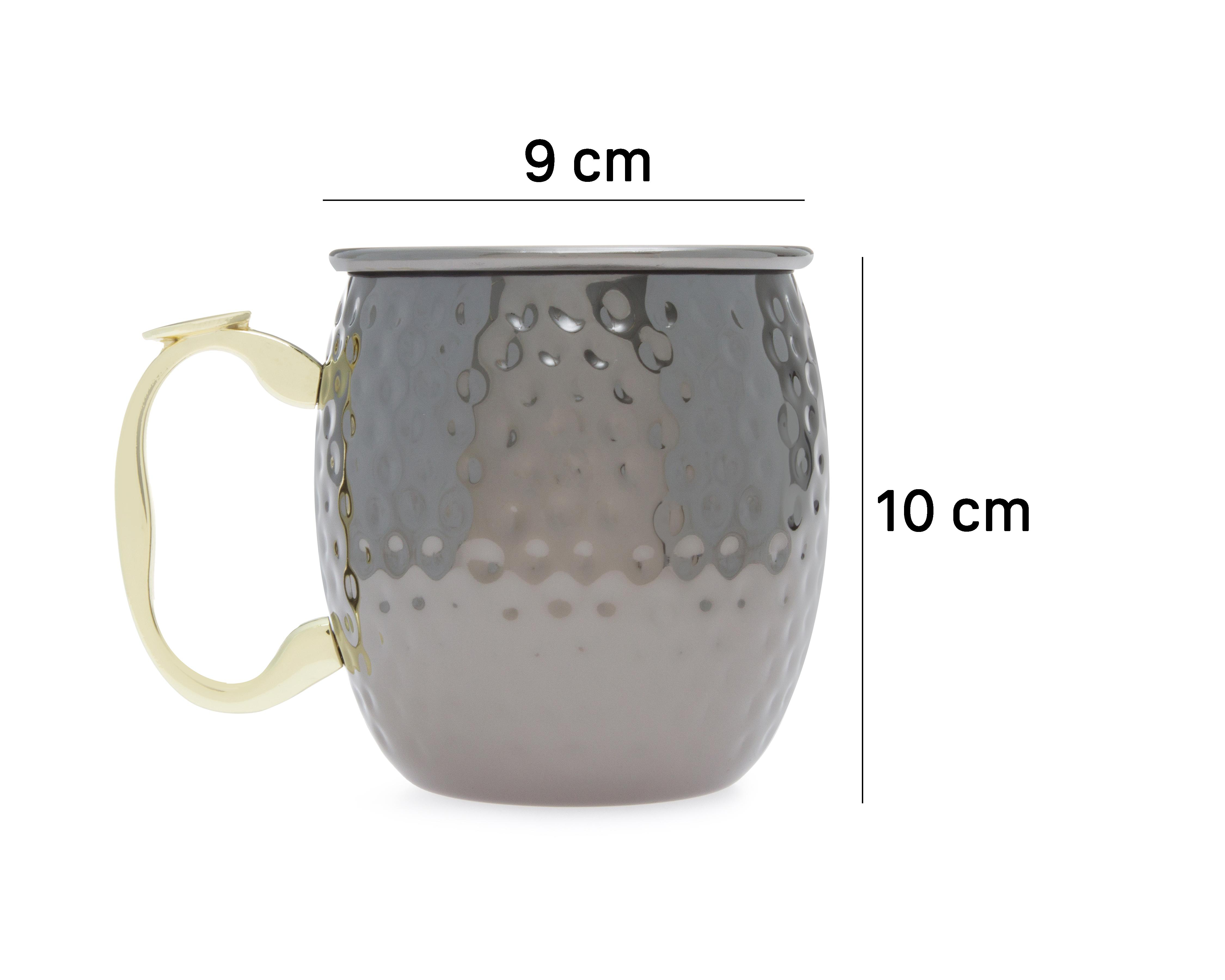 Foto 7 pulgar | Taza de Acero Inoxidable Starhaus 2 Piezas