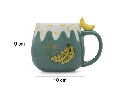 Foto 5 | Taza de Cerámica Starhaus 395 ml