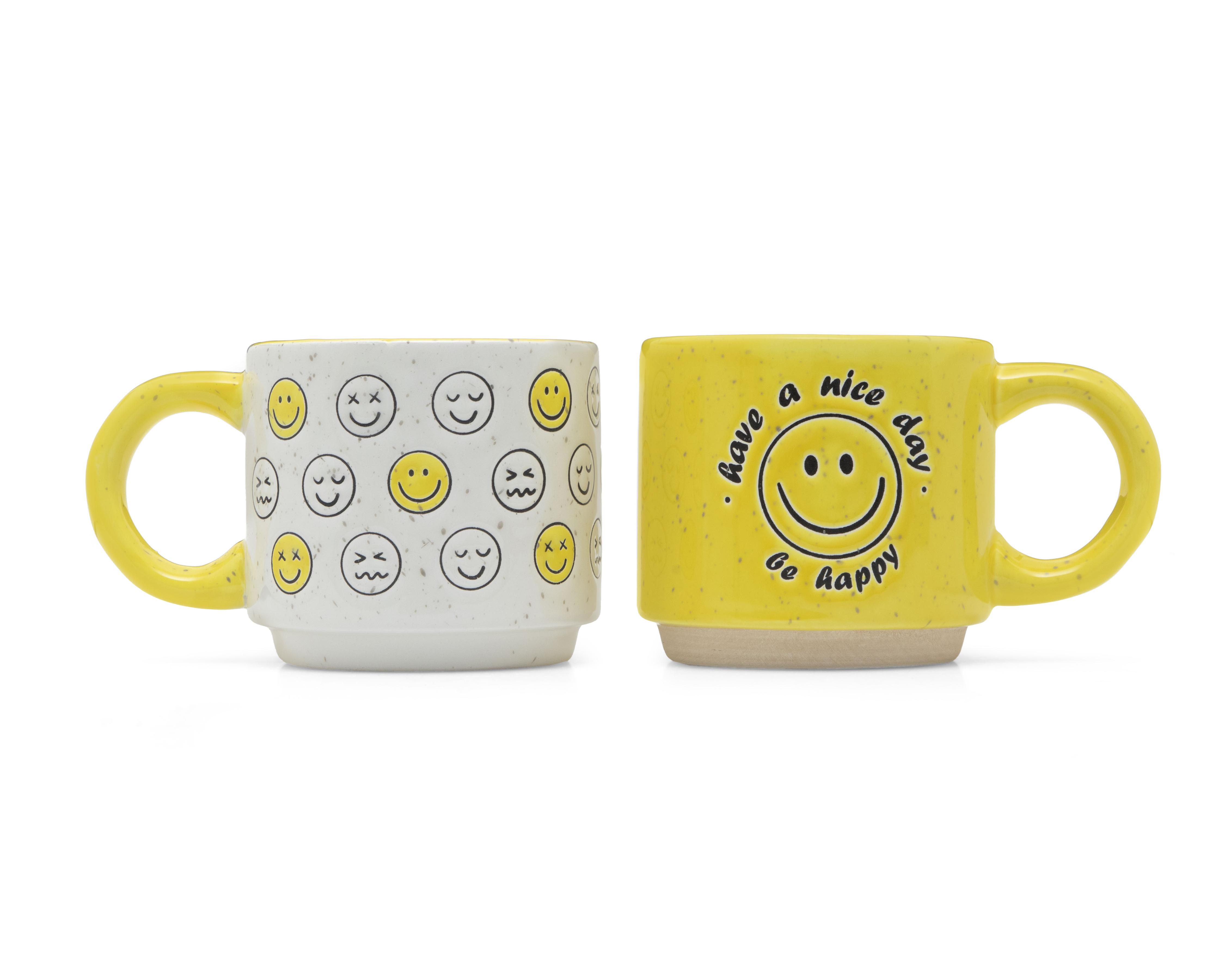 Foto 2 pulgar | Taza de Cerámica Starhaus 2 Piezas