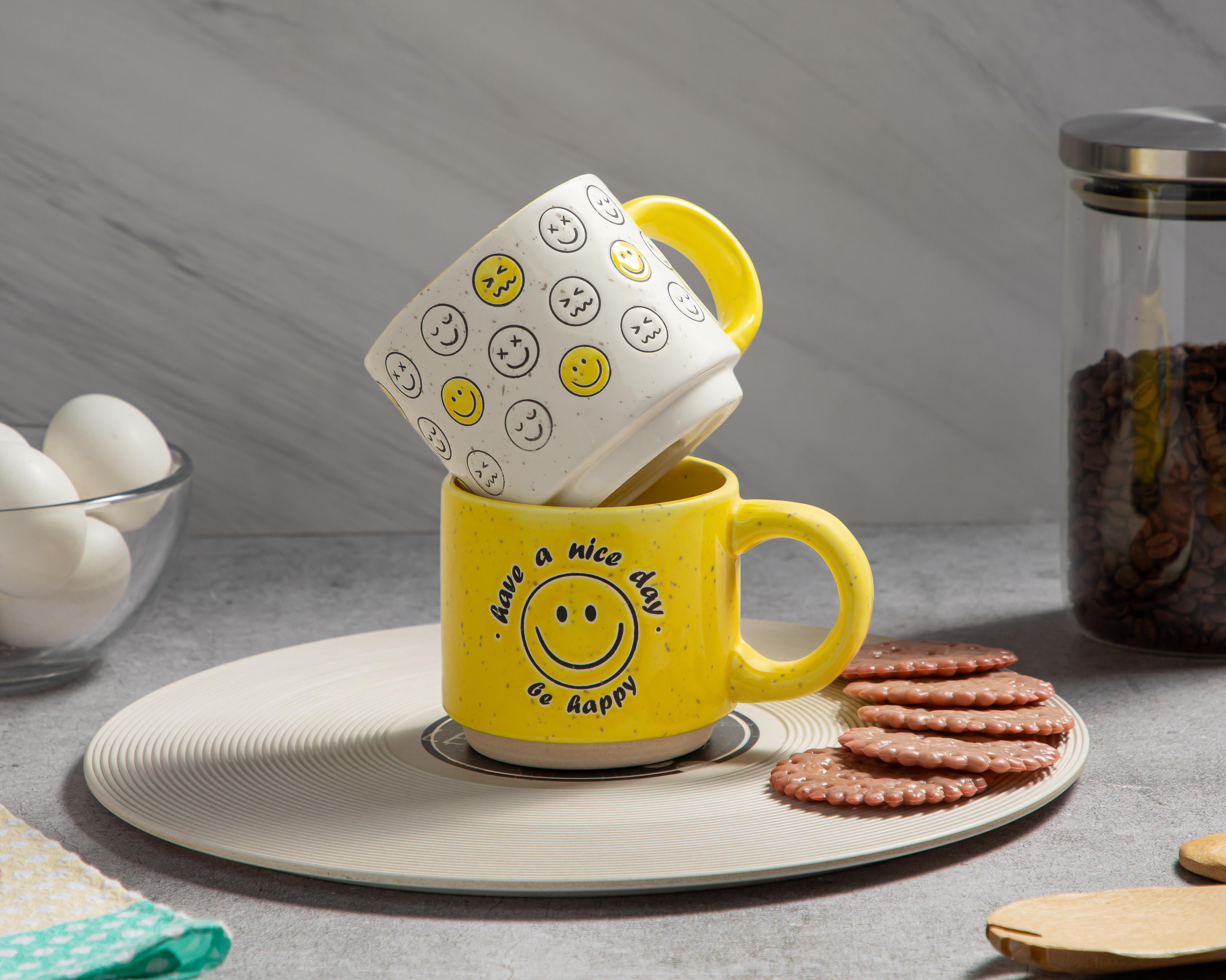 Foto 5 | Taza de Cerámica Starhaus 2 Piezas