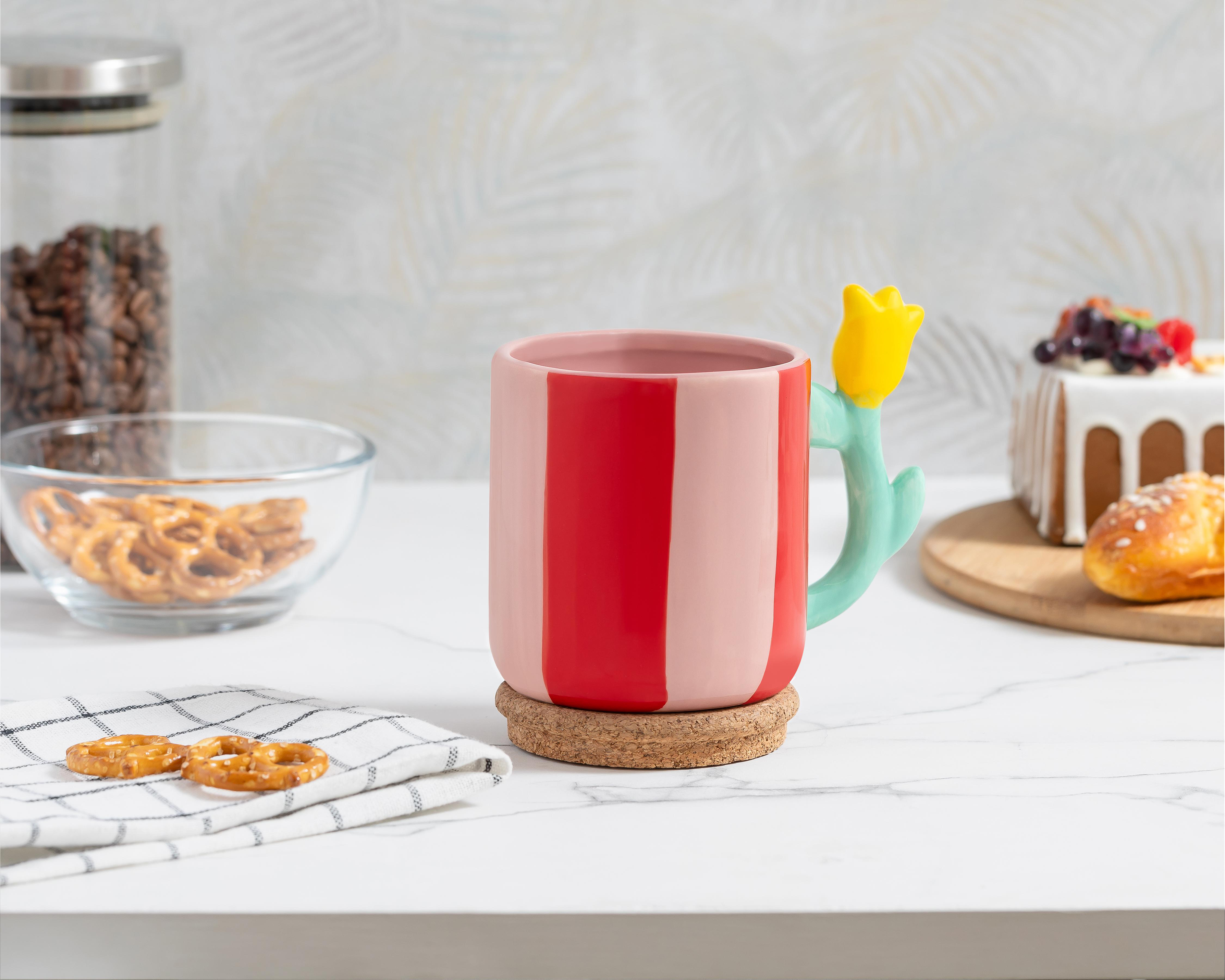 Foto 5 pulgar | Taza de Cerámica Starhaus 420 ml
