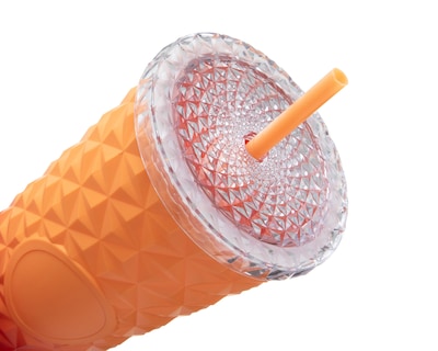 Foto 2 | Vaso con Popote de Plástico Congo 720 ml