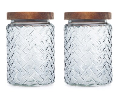 Foto 1 | Contenedor de Vidrio Cook With Color 700 ml 2 Piezas