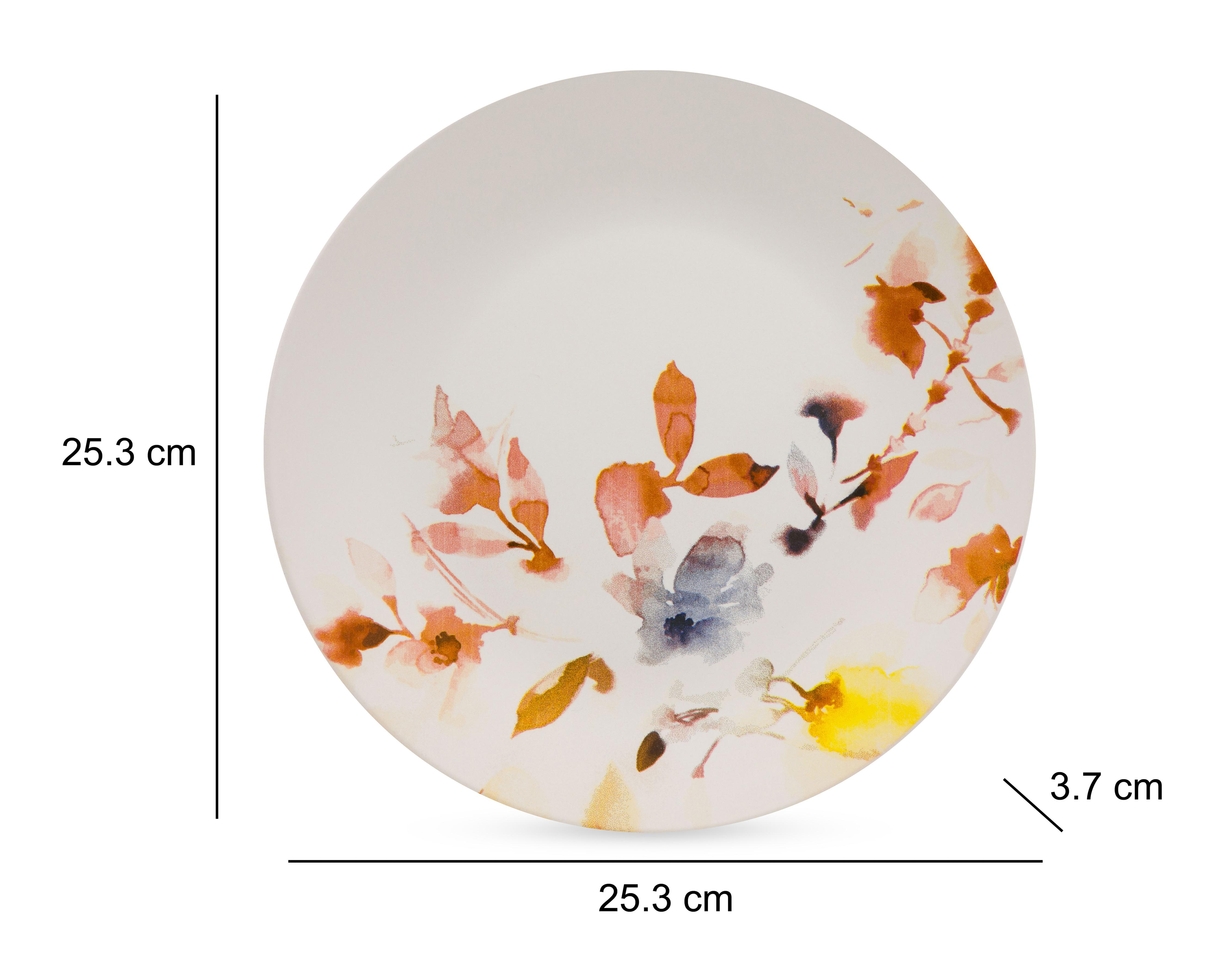 Foto 7 | Vajilla de Cerámica Multicolor para 4 Personas 12 Piezas