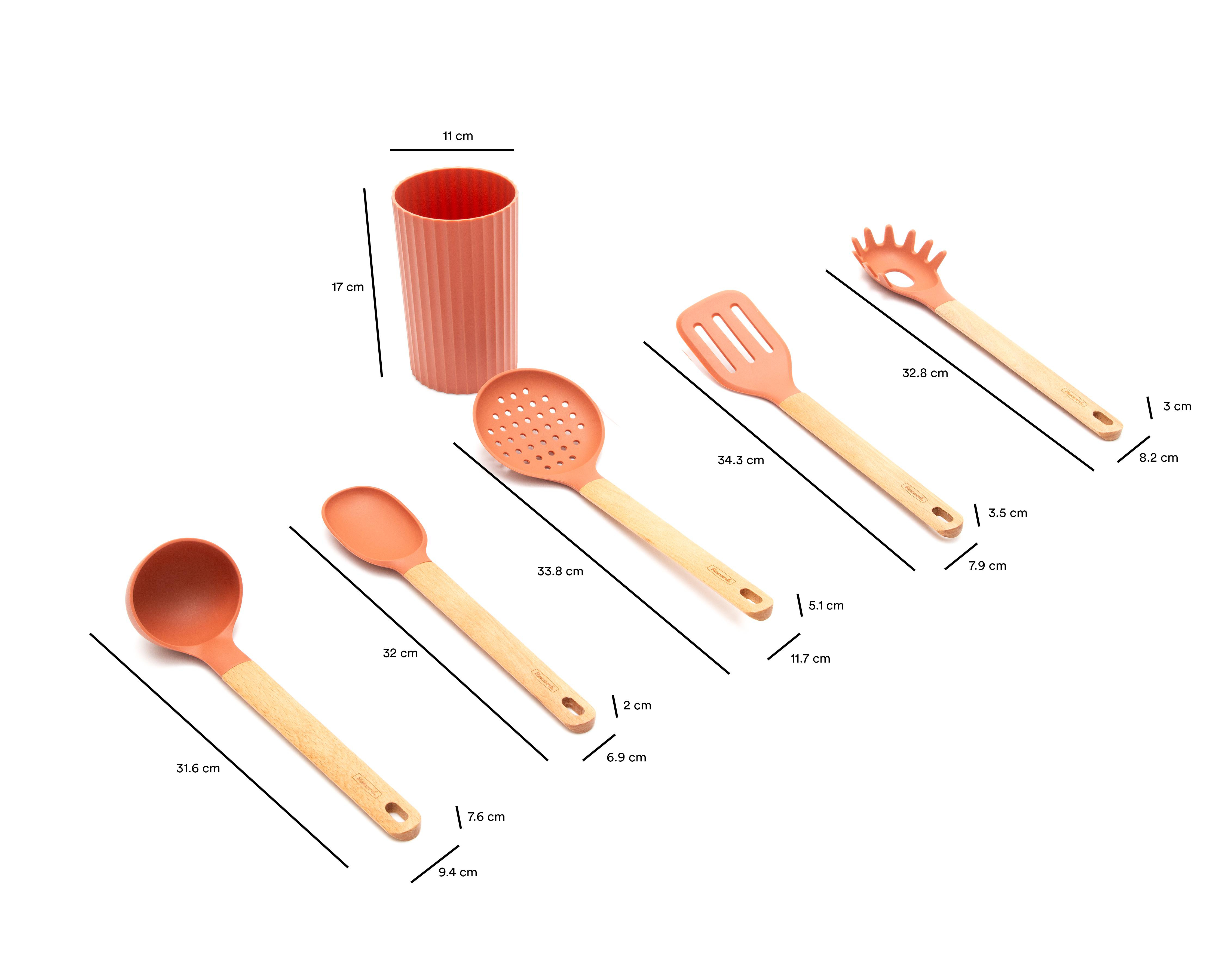 Foto 9 pulgar | Juego de Utensilios de Cocina Record Ergonómicos 6 Piezas