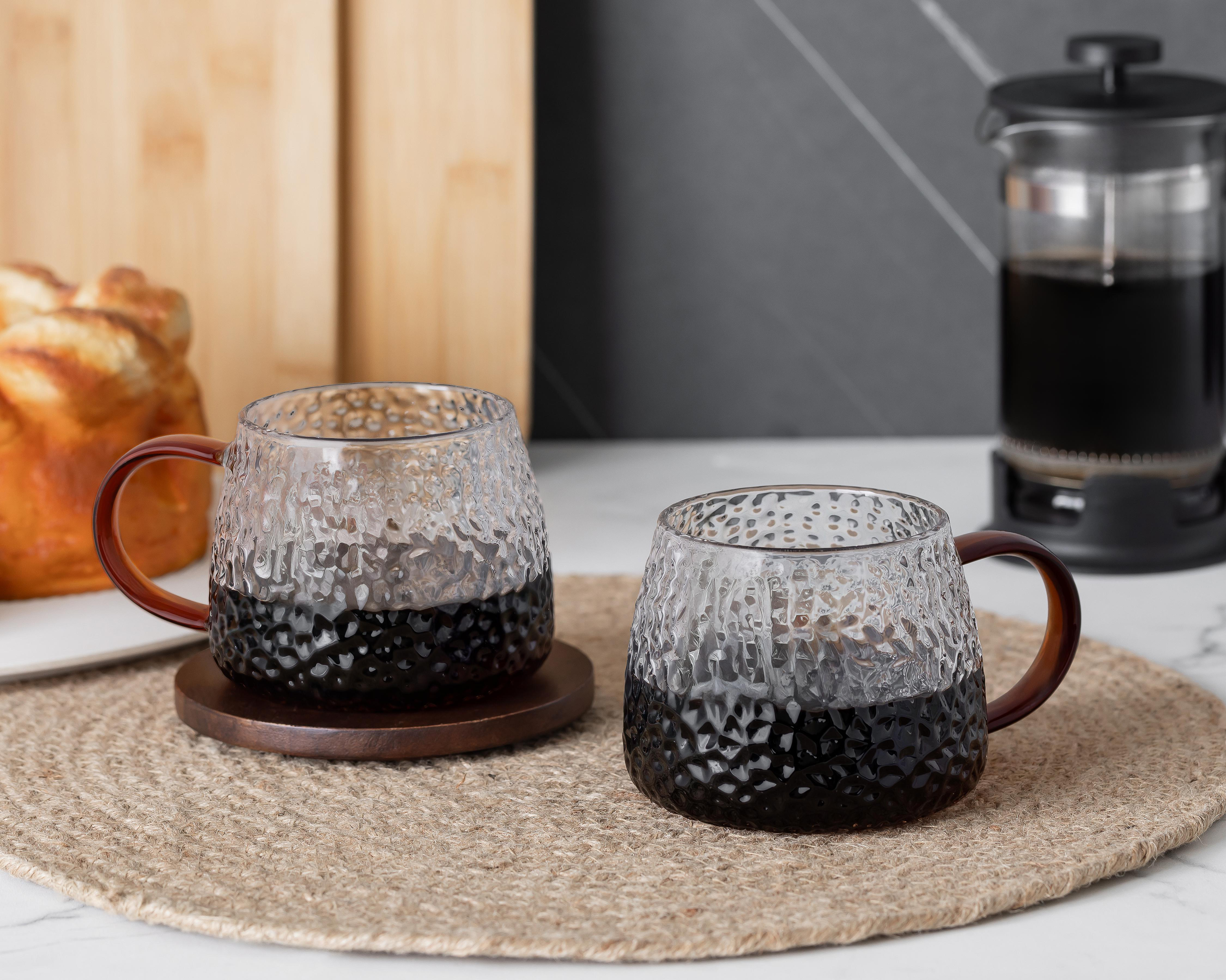 Foto 4 | Juego de Tazas de Vidrio Starhaus 2 Piezas
