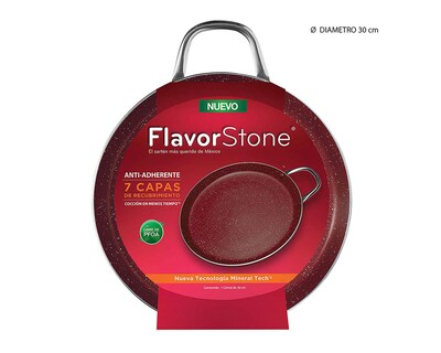 Foto 4 | Comal Flavorstone de Aluminio Antiadherente 30 cm