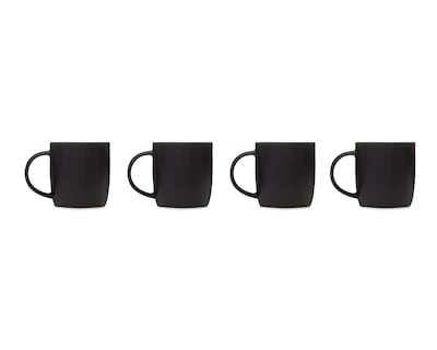 Foto 2 | Tazas de Cerámica con Base Starhaus 350 ml 5 Piezas
