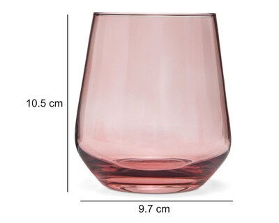 Foto 4 | Juego de Vasos de Vidrio Starhaus 4 Piezas