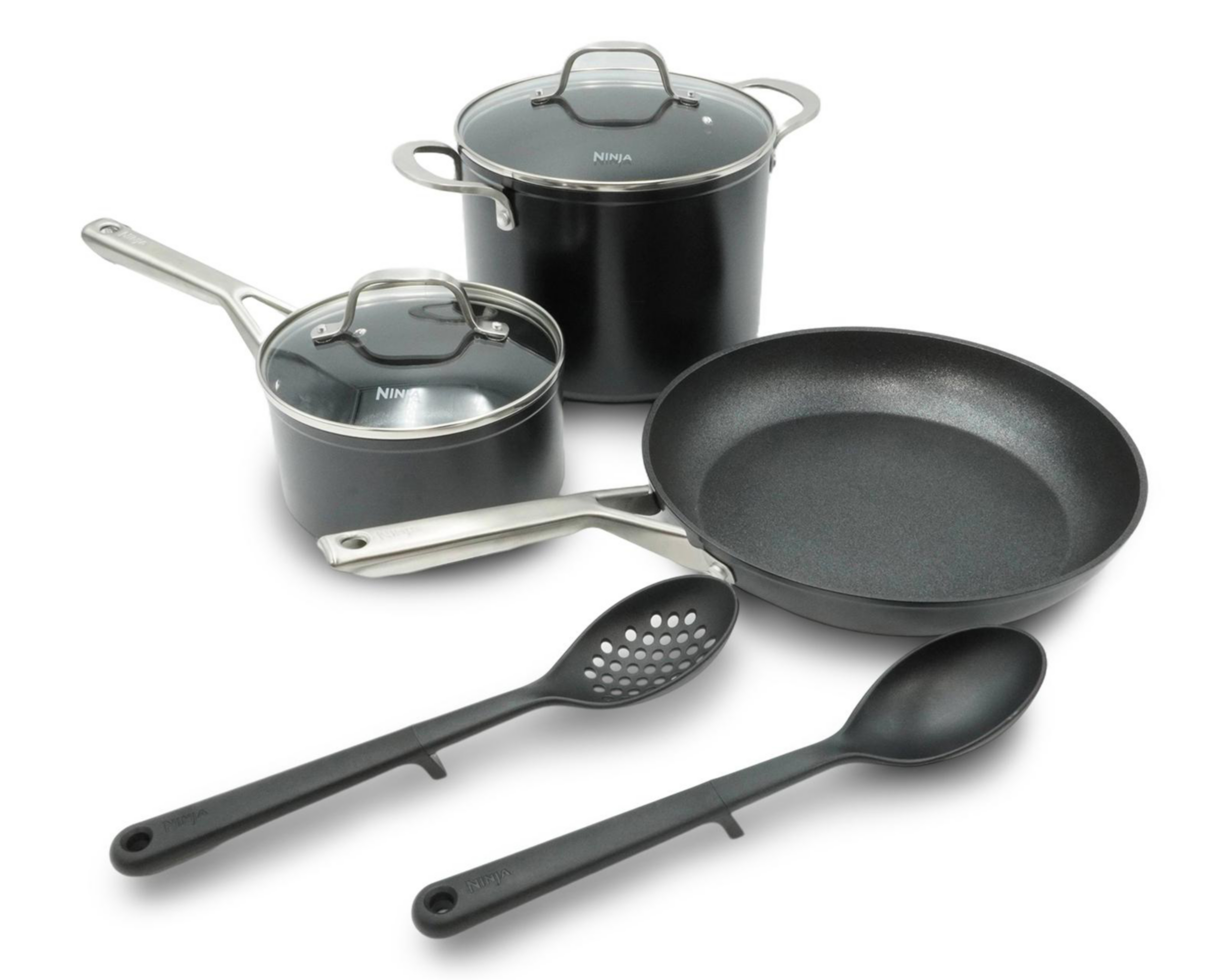 Batería de Cocina Ninja Neverstick 7 Piezas de Aluminio $4,499